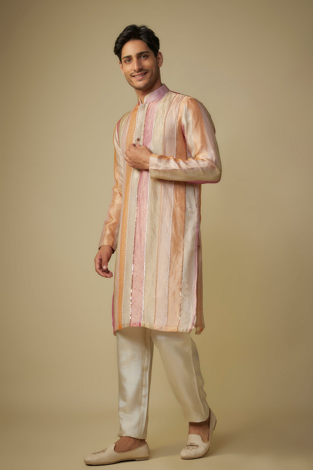 Multicolour Kurta Set