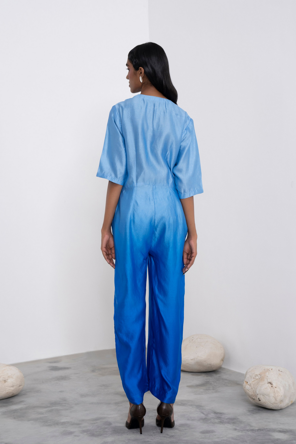 Ombre Boxy Jumpsuit