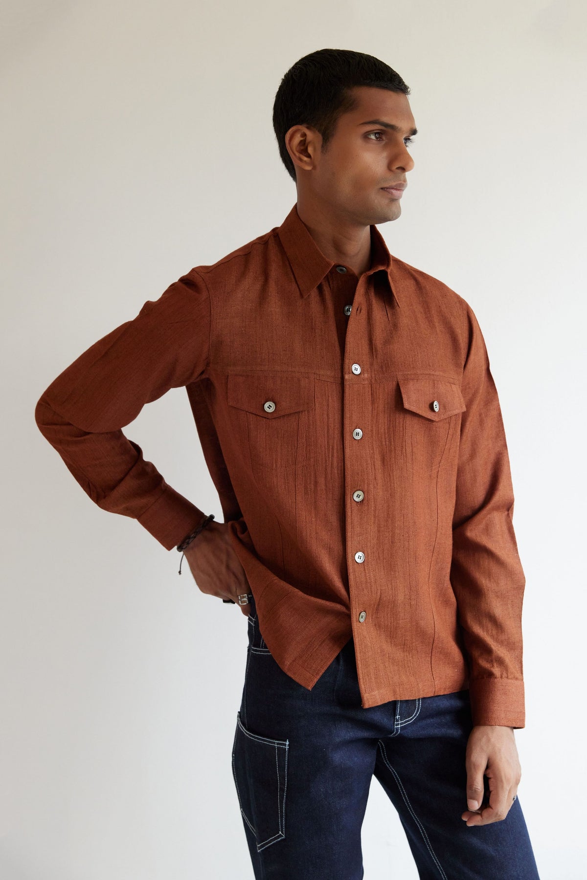 Silk Trucker Shirt