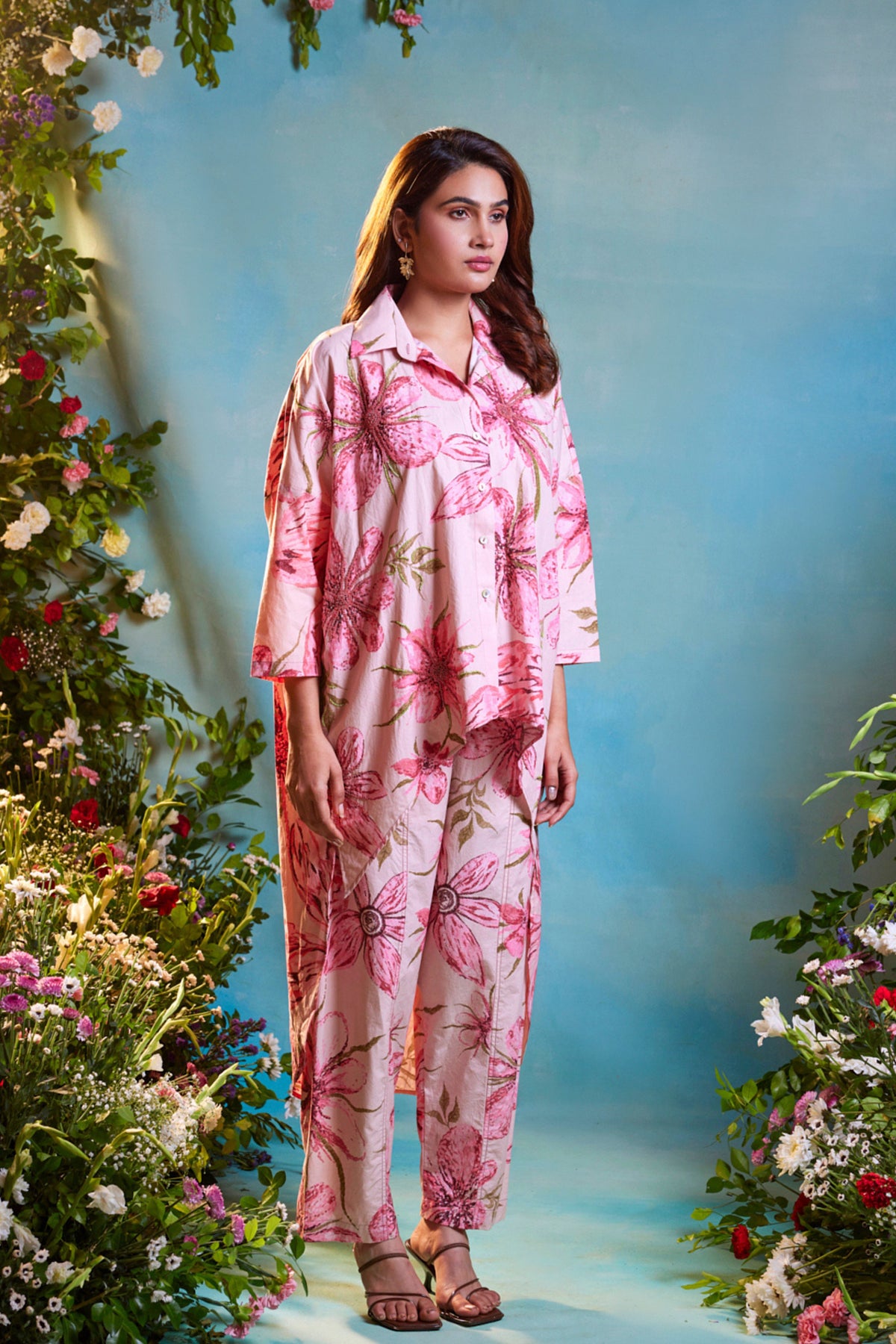 Peony Fleur Light Tunic Set