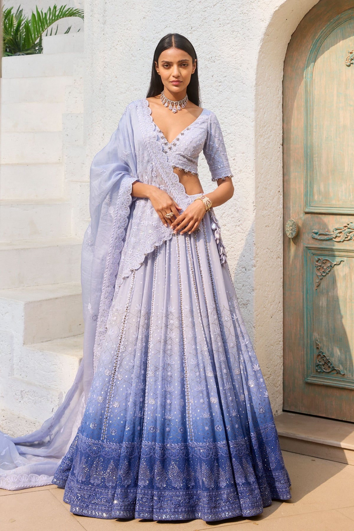 Twilight Dew Lehenga Set