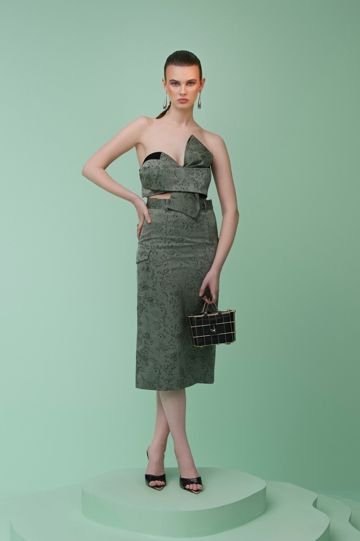 Sage Green Skirt