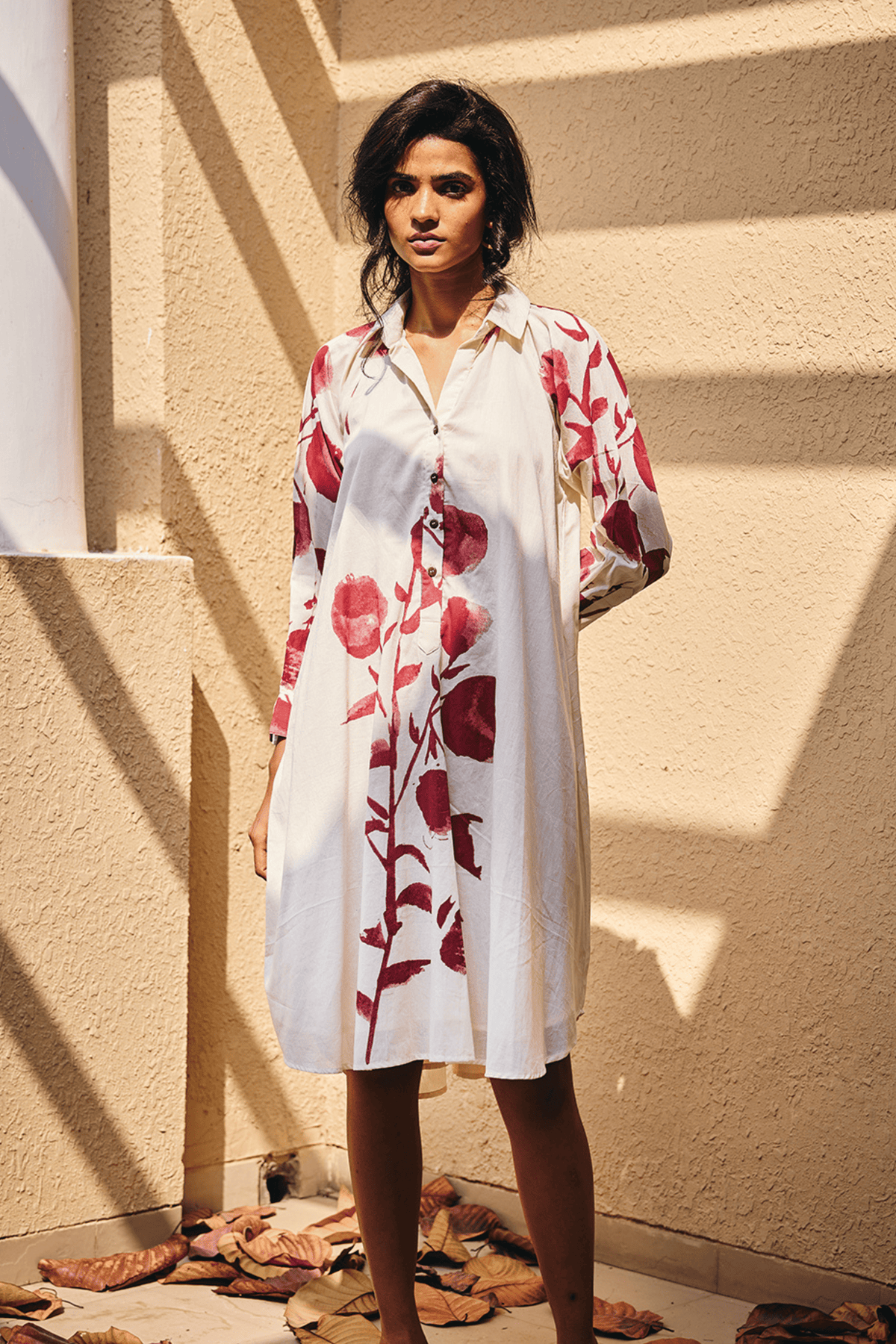 Bloom Shirt Dress