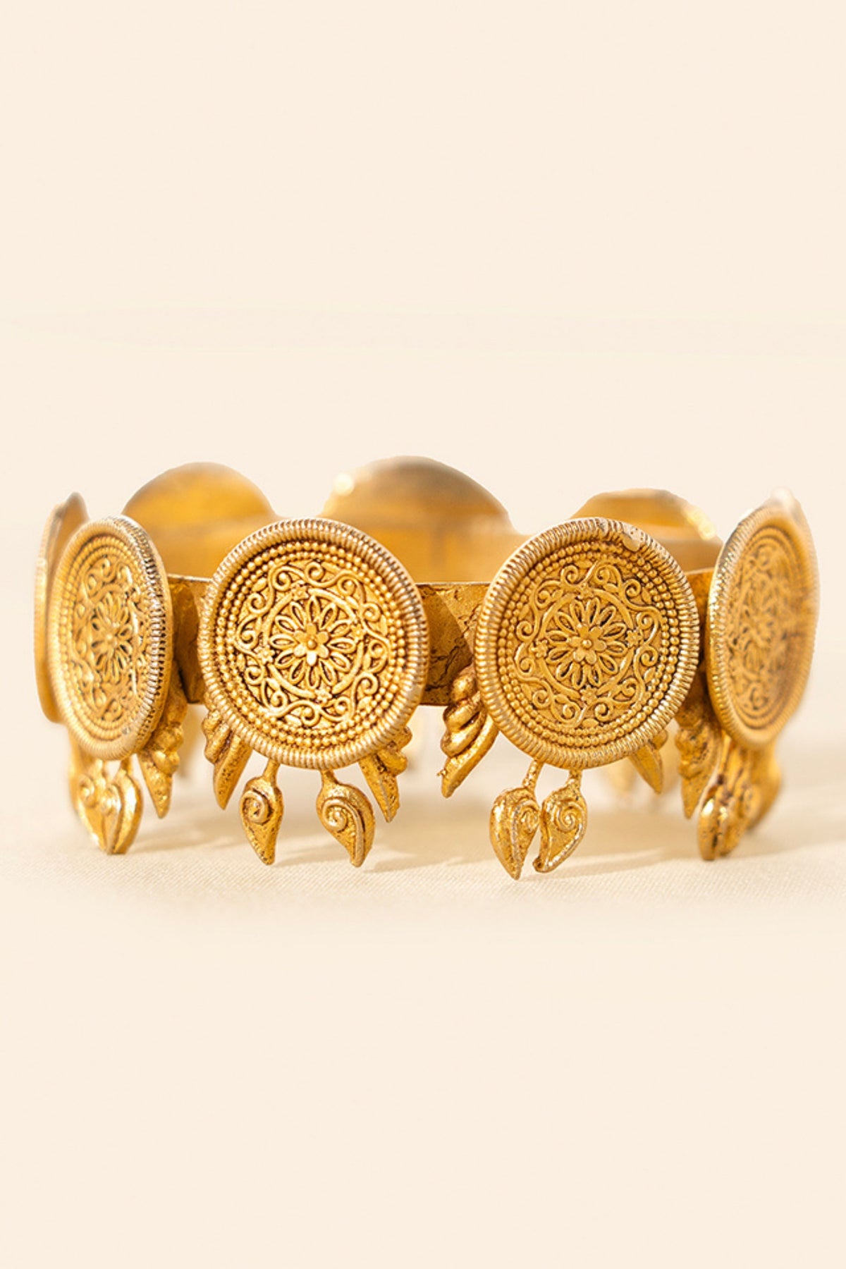 Blooming Coin  Bangle