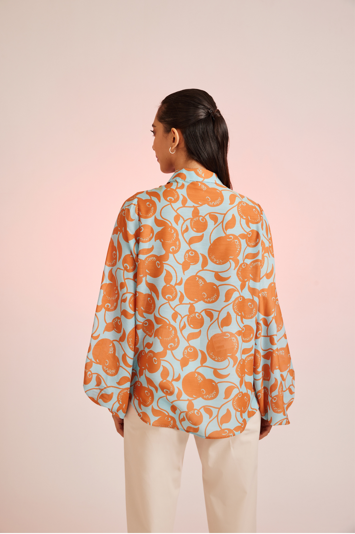 Naranjos Hand Embellished Relaxed Fit With Statement Sleeves