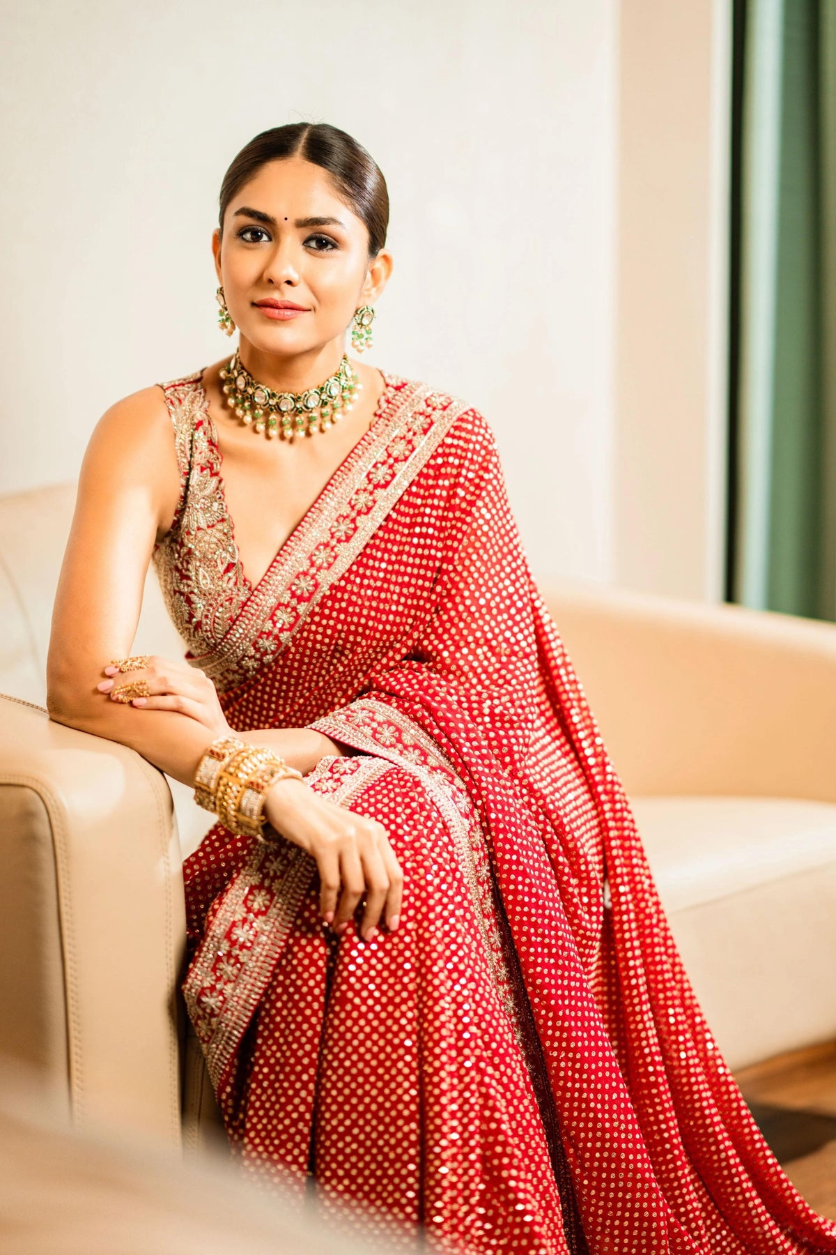 Mrunal Thakur in Mrunalini Rao