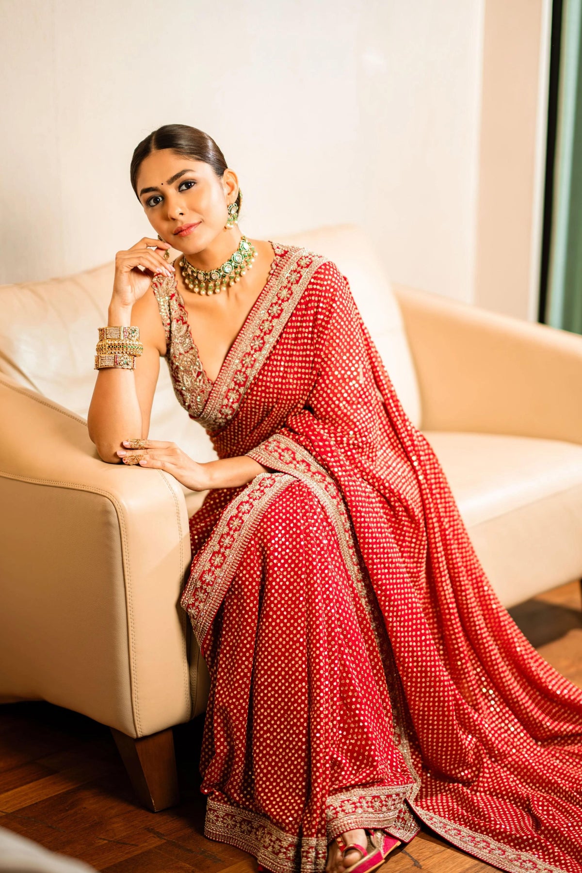 Mrunal Thakur in Mrunalini Rao