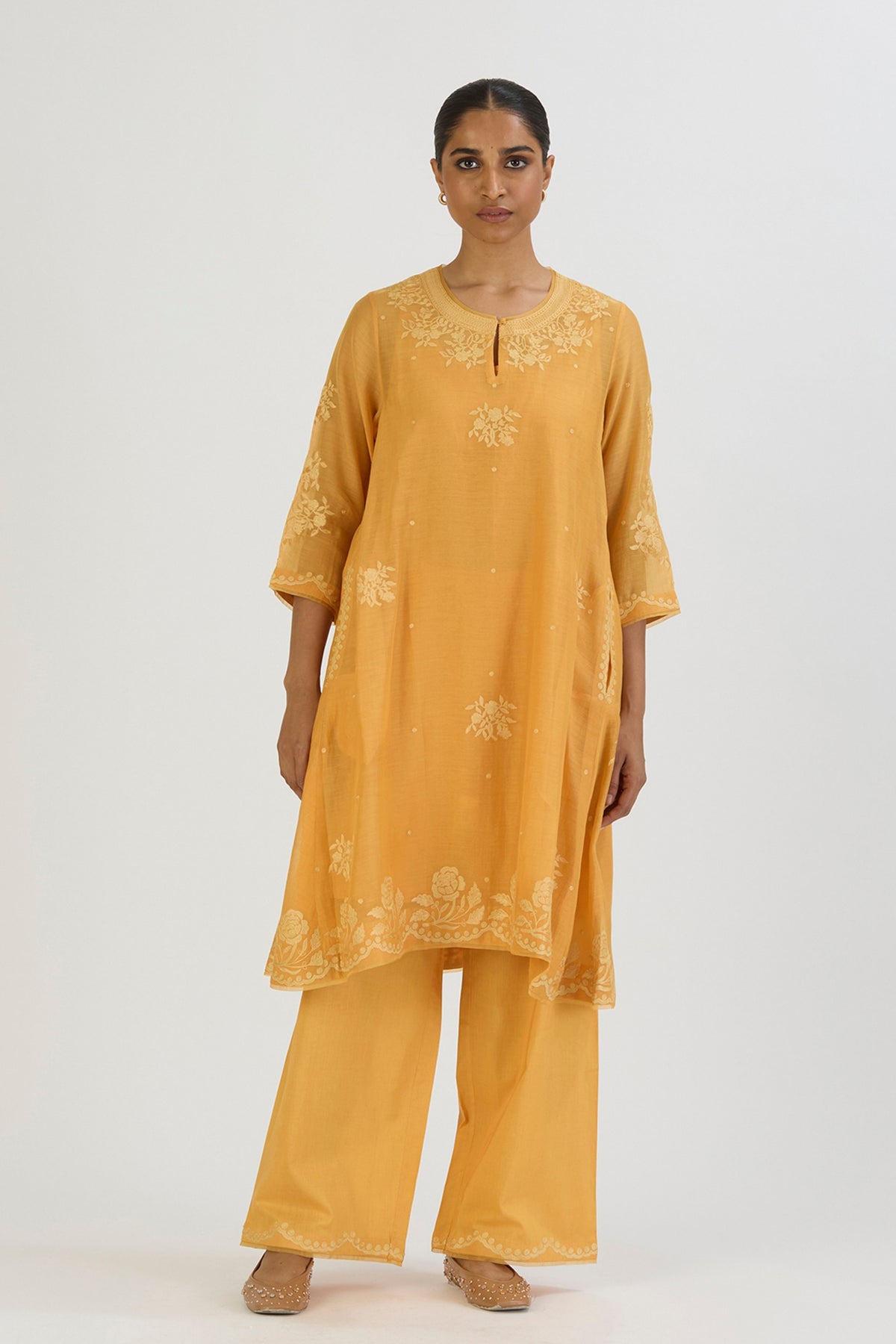 Yellow Yami Kurta and Pant