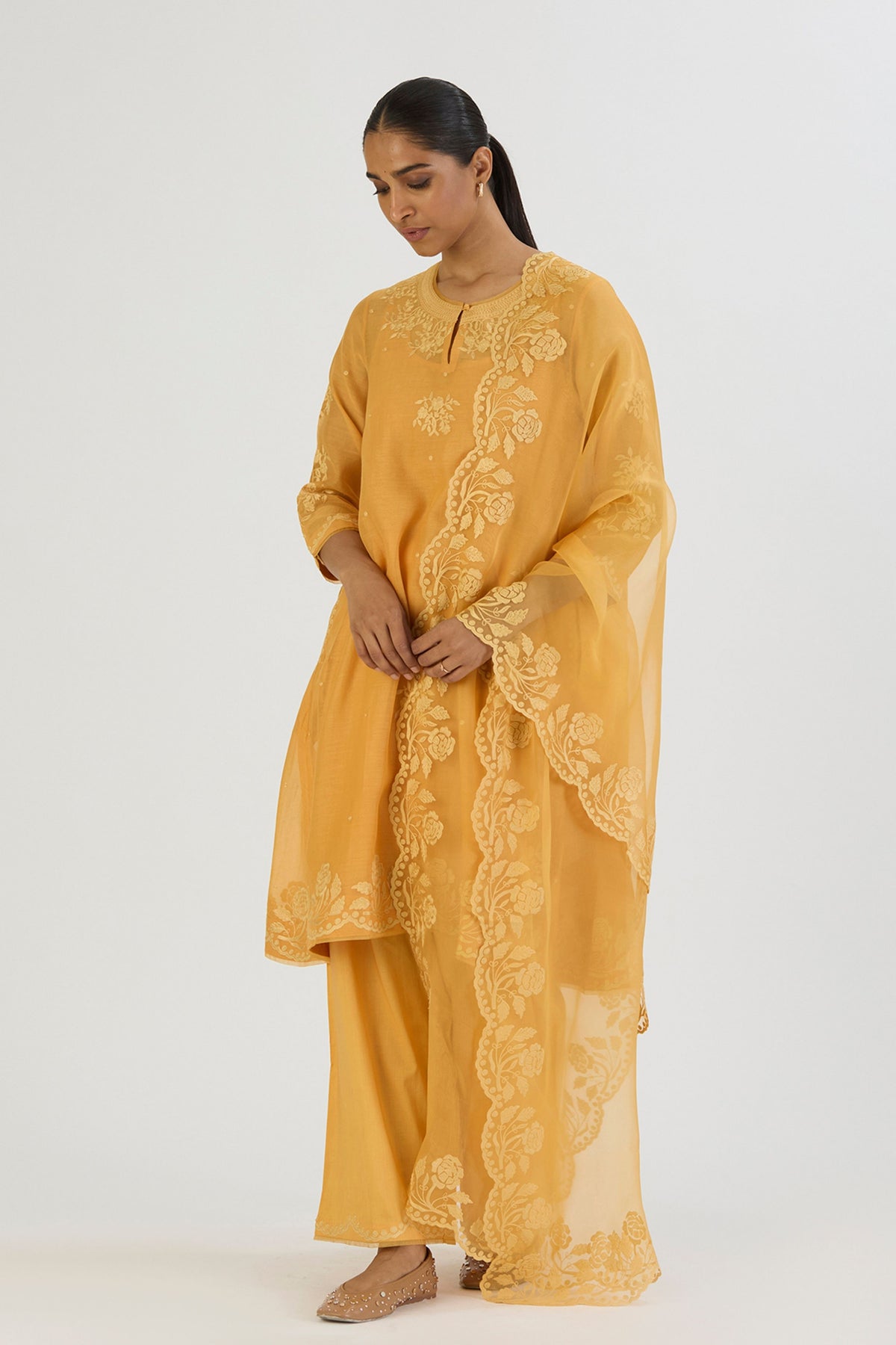 Yellow Yami Dupatta