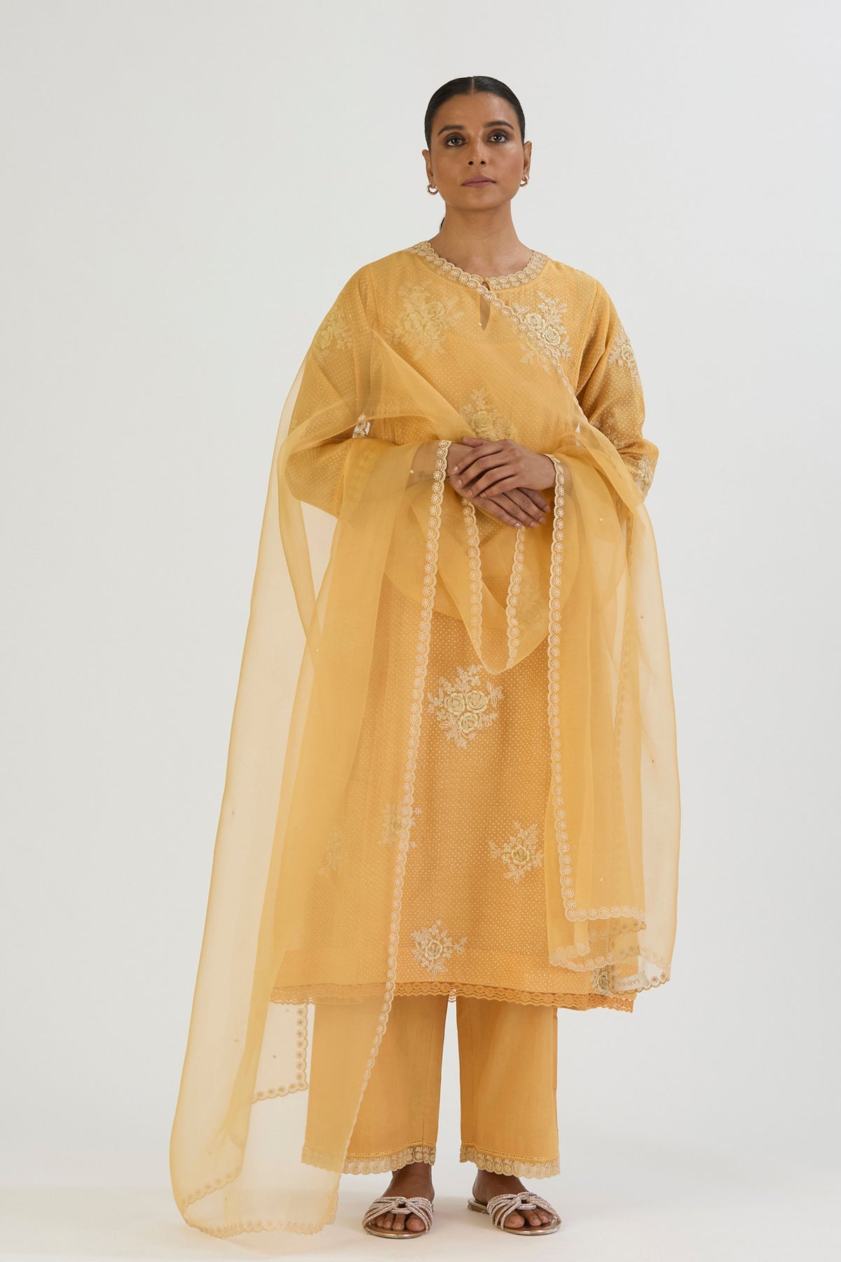 Yellow Yukti Kurta and Pant