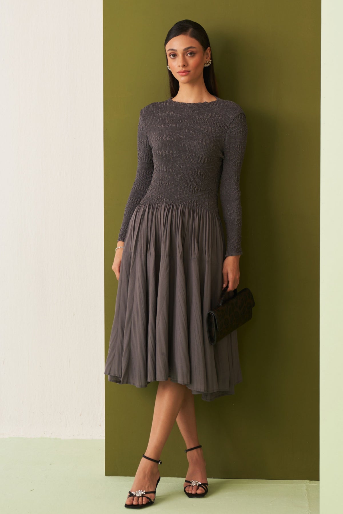 Grey Minsk Dress