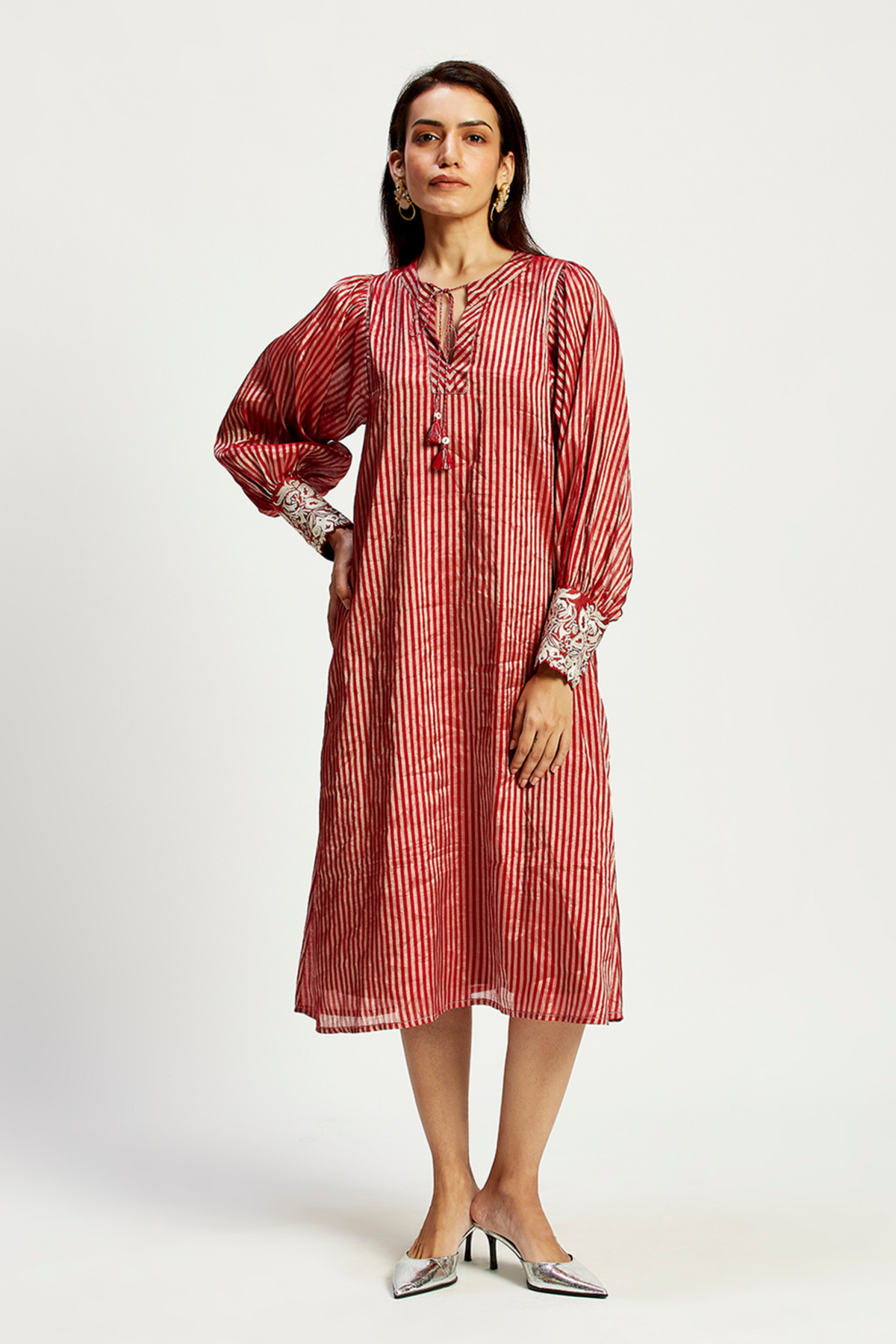 Flynn Modest Shift Midi Dress