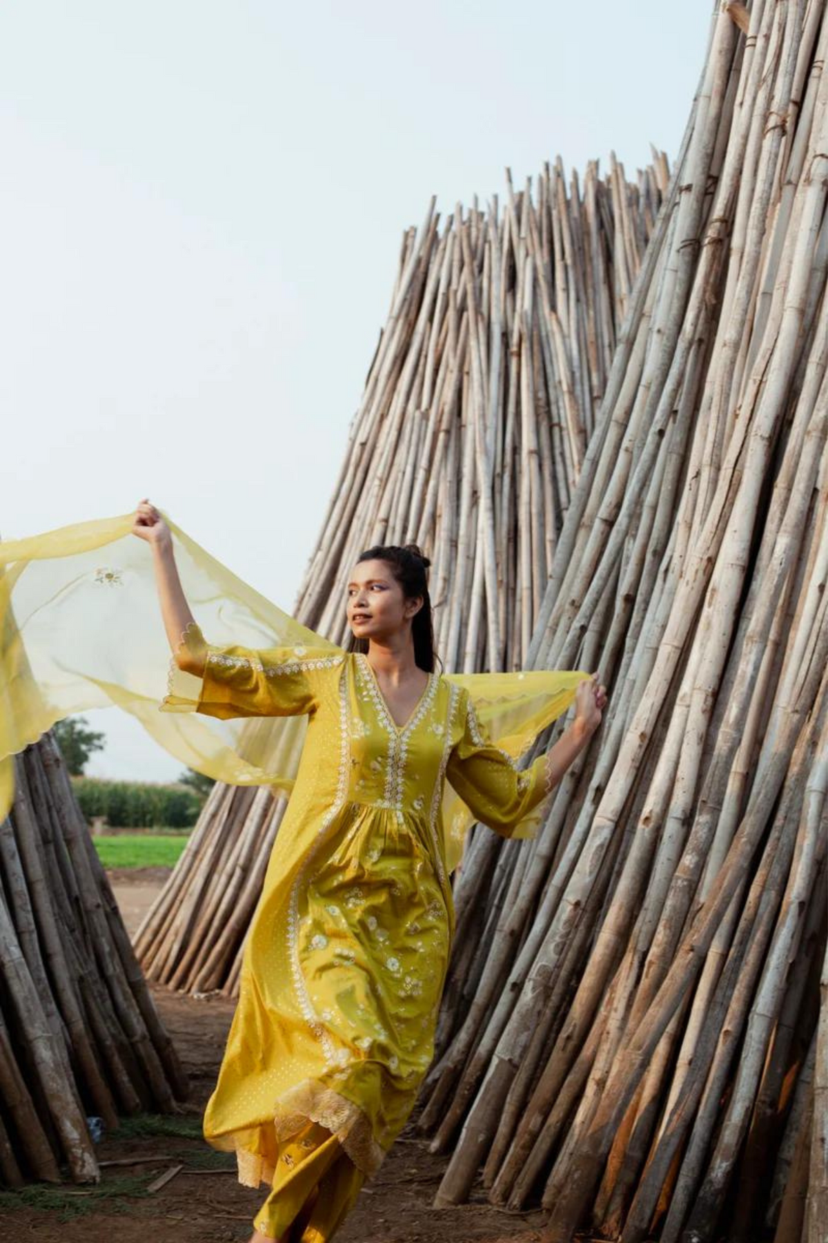 Turmuric Yellow Kurta Set