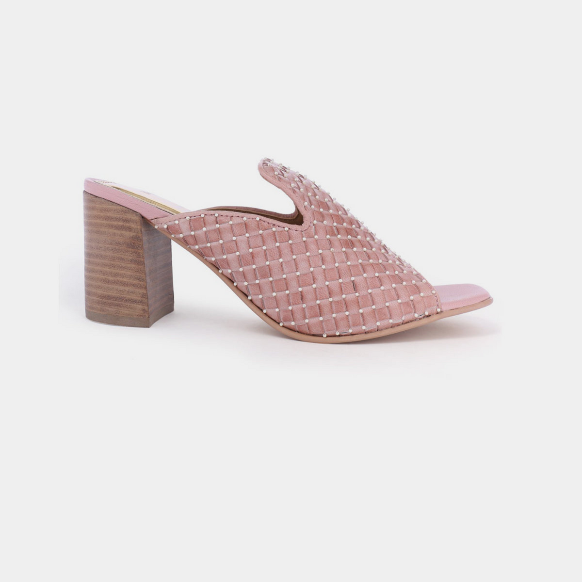 Pastel Peach Chiara Heels