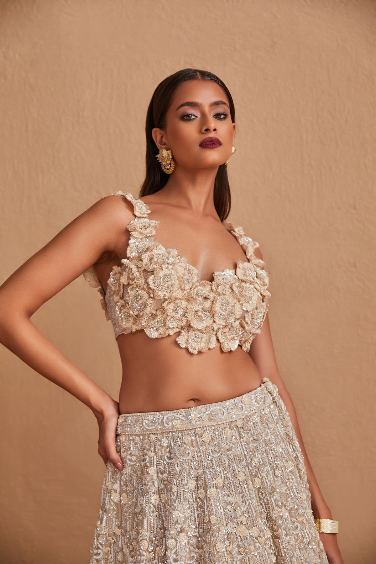 Afraa Lehenga Set