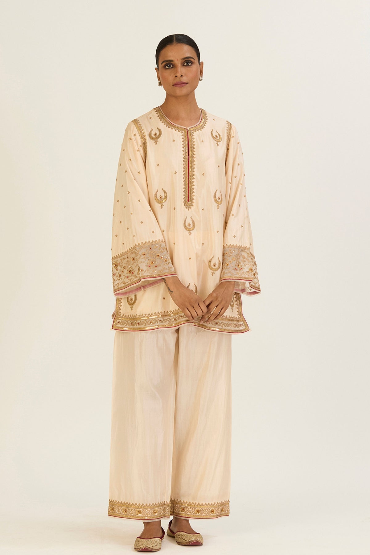 Ahaya Ivory Tunic &amp; Pants