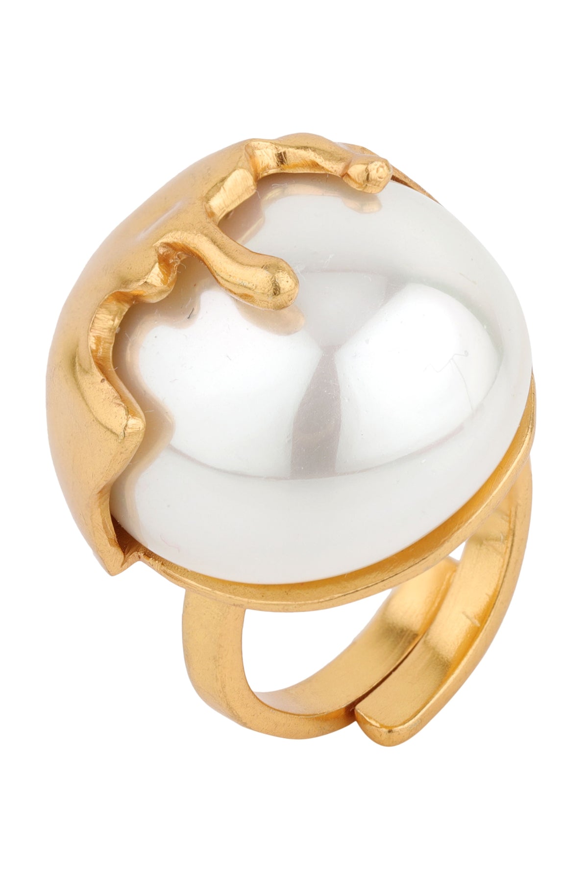 White Dune Ring