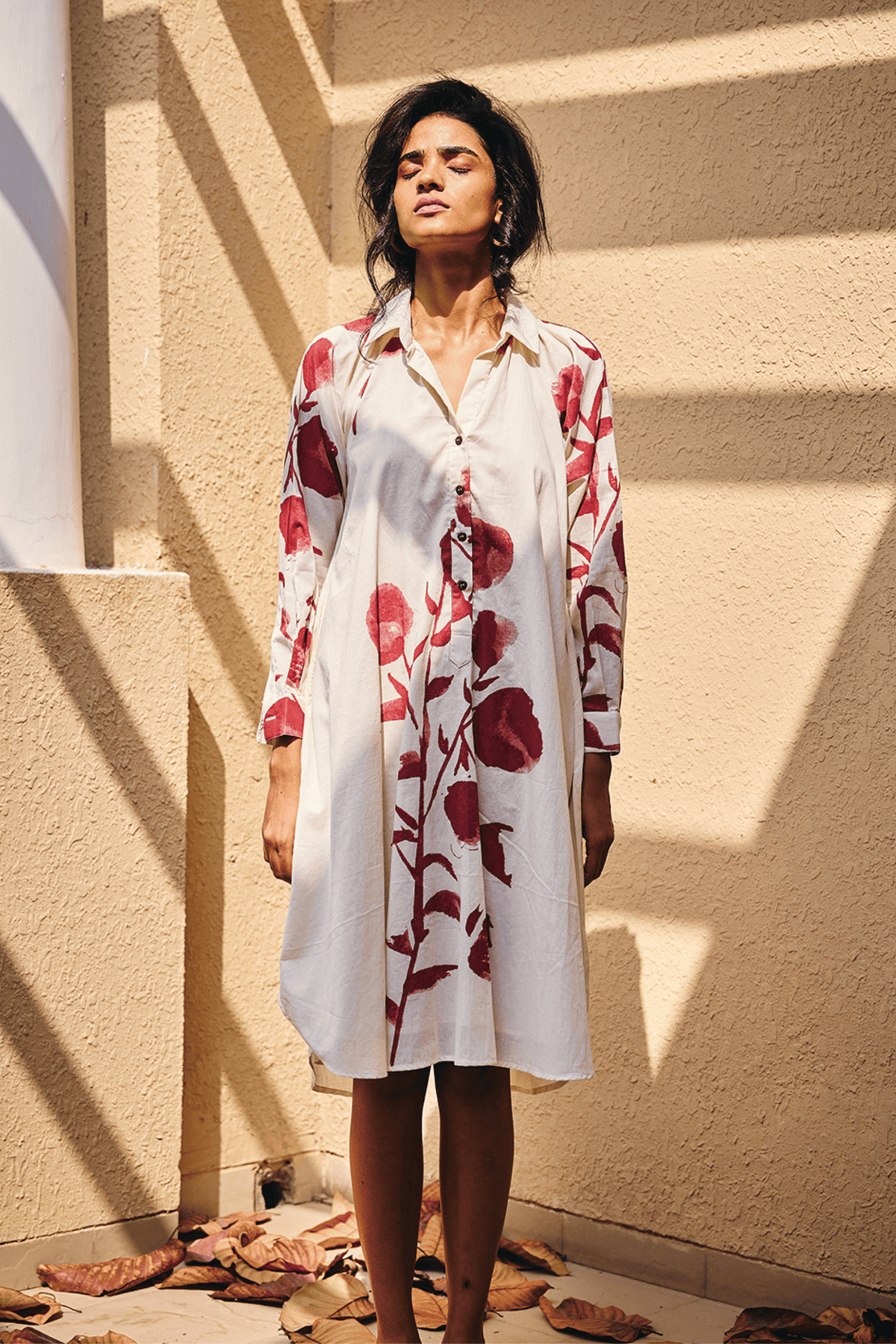 Bloom Shirt Dress