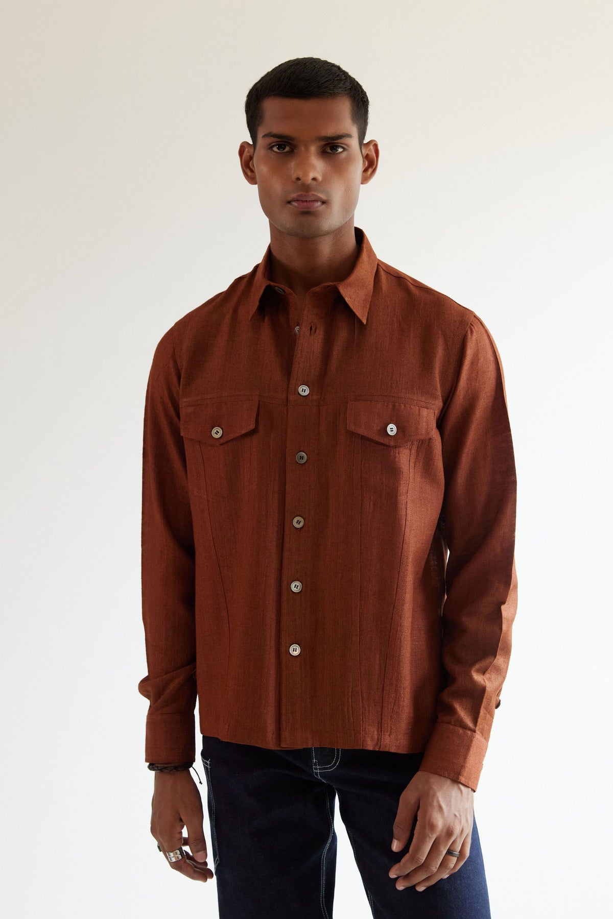 Silk Trucker Shirt