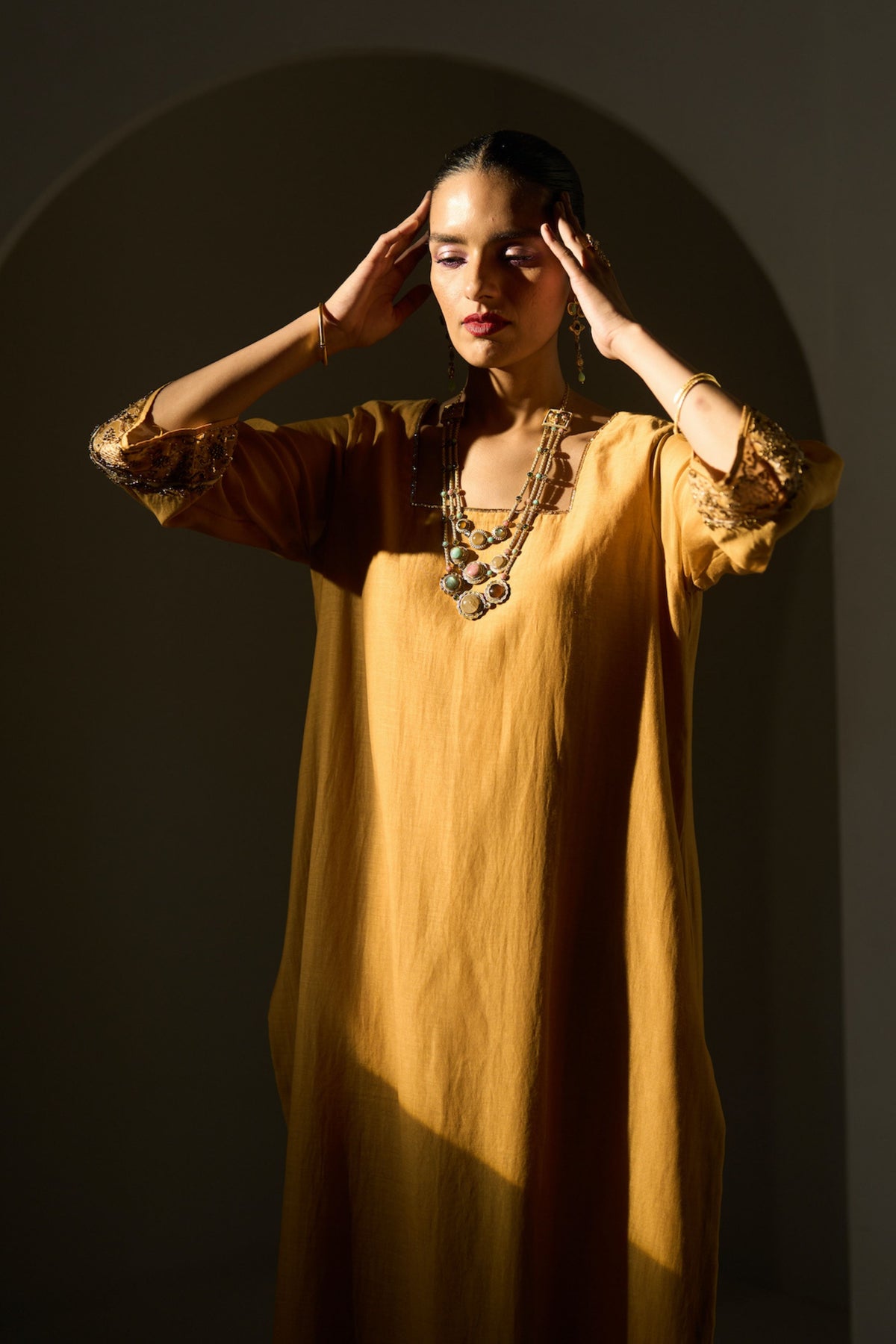 Yellow Pavit Kurta