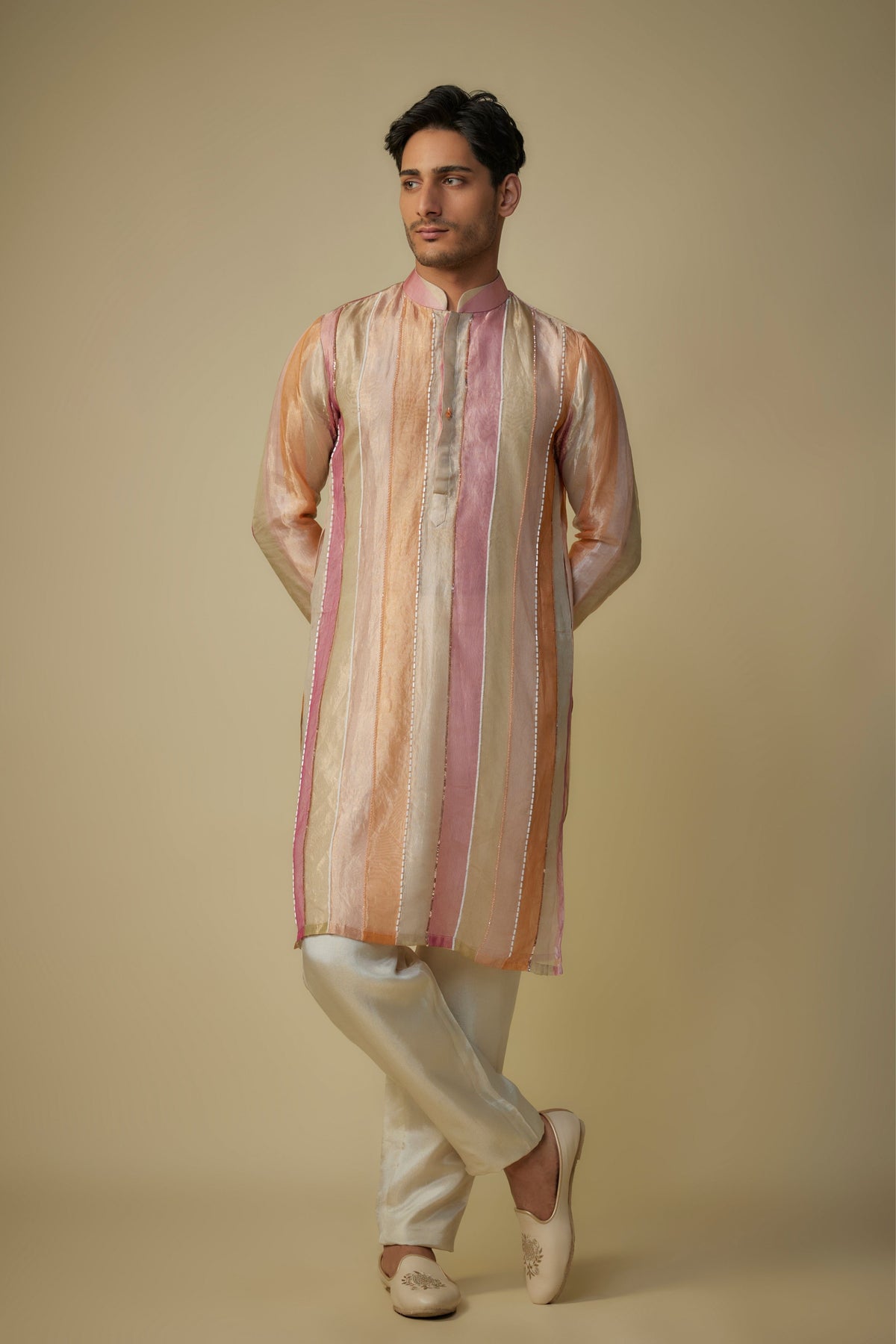 Multicolour Kurta Set