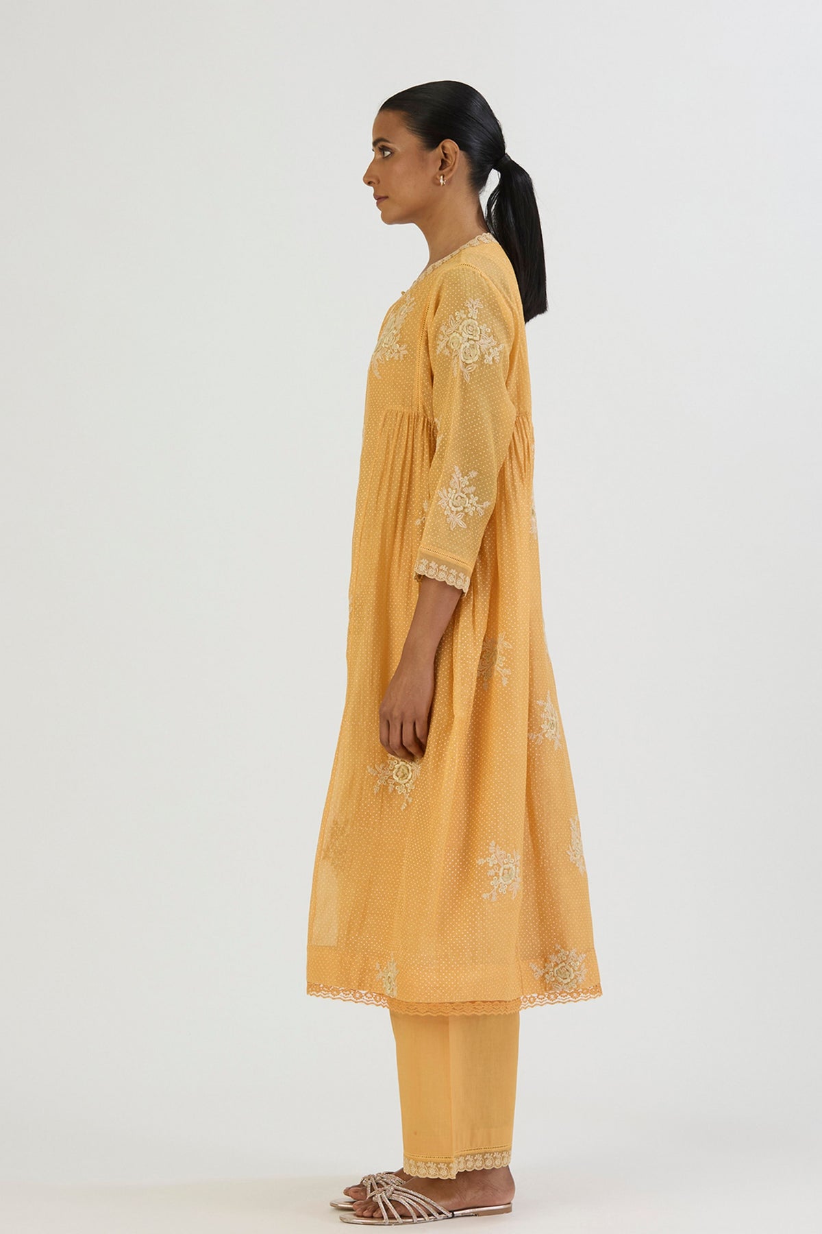 Yellow Yukti Kurta and Pant