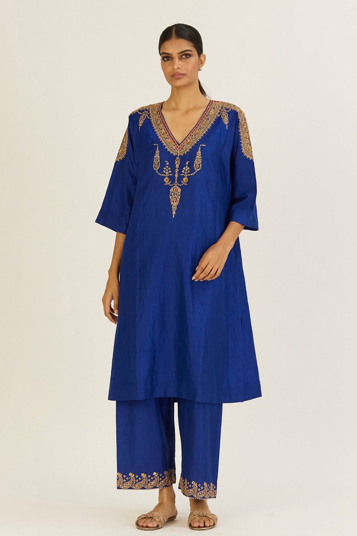 Unnati Royal Blue Kurta &amp; Pants