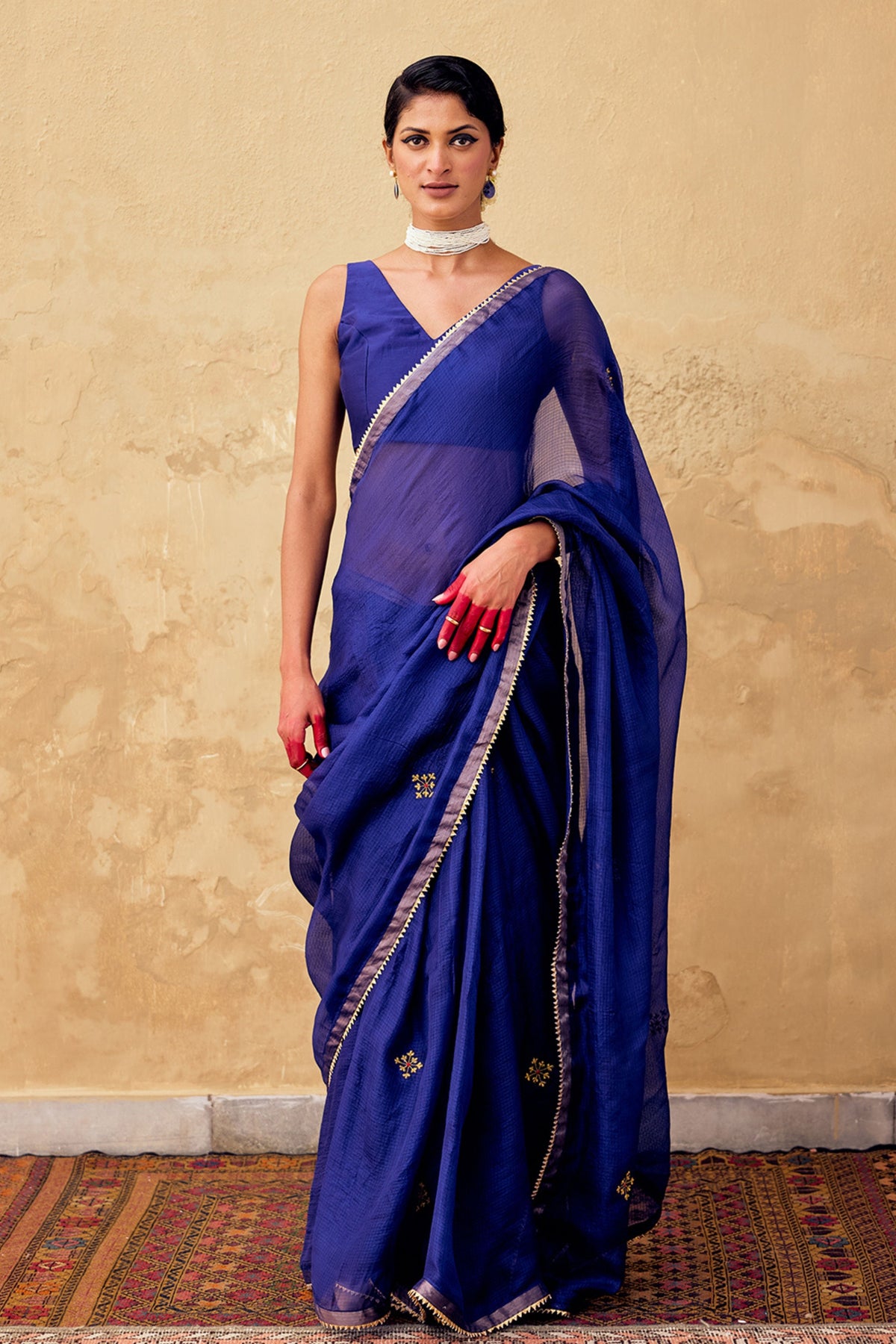 Dilruba Saree With Blouse