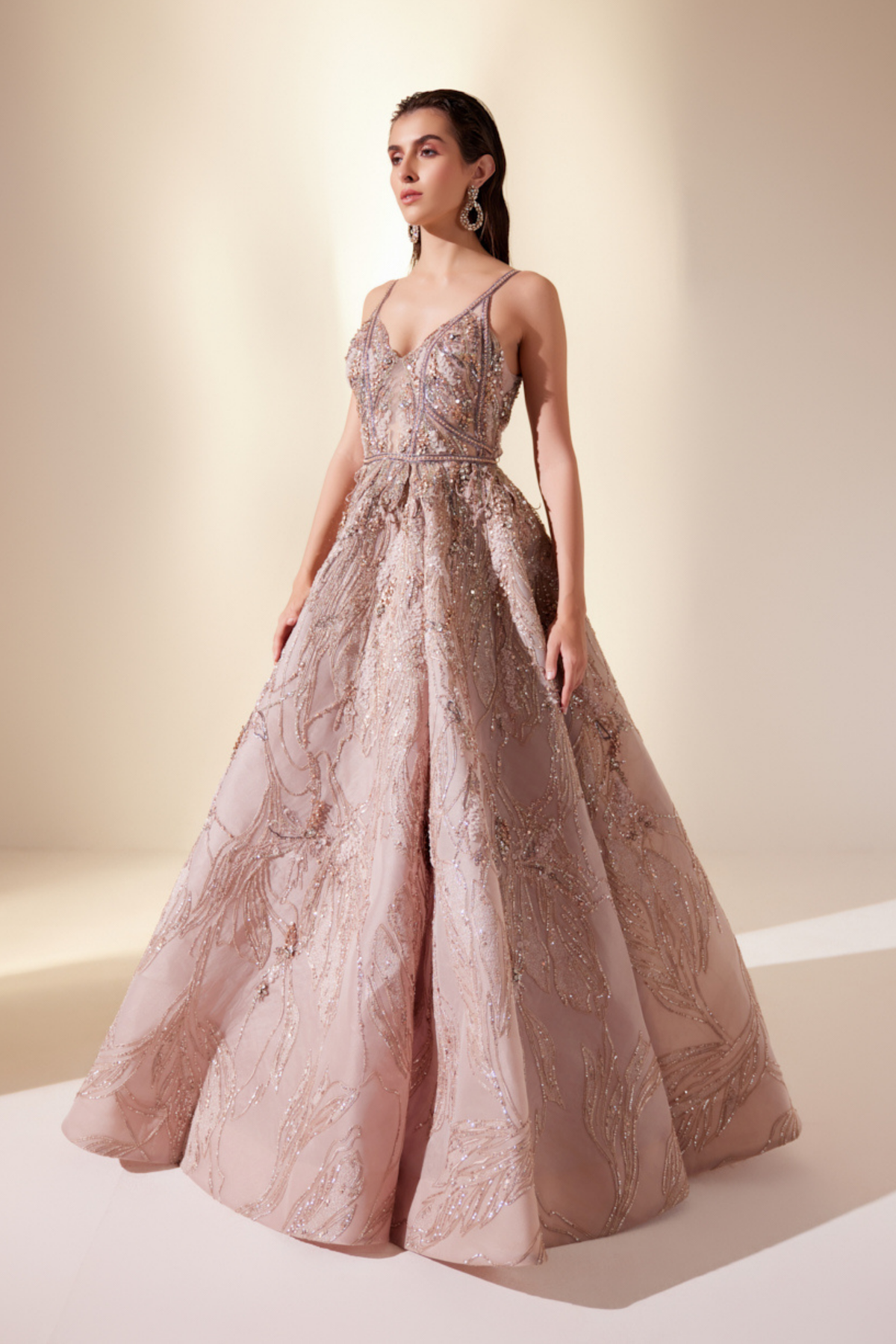 Rose Gold Wonder Whims Gown