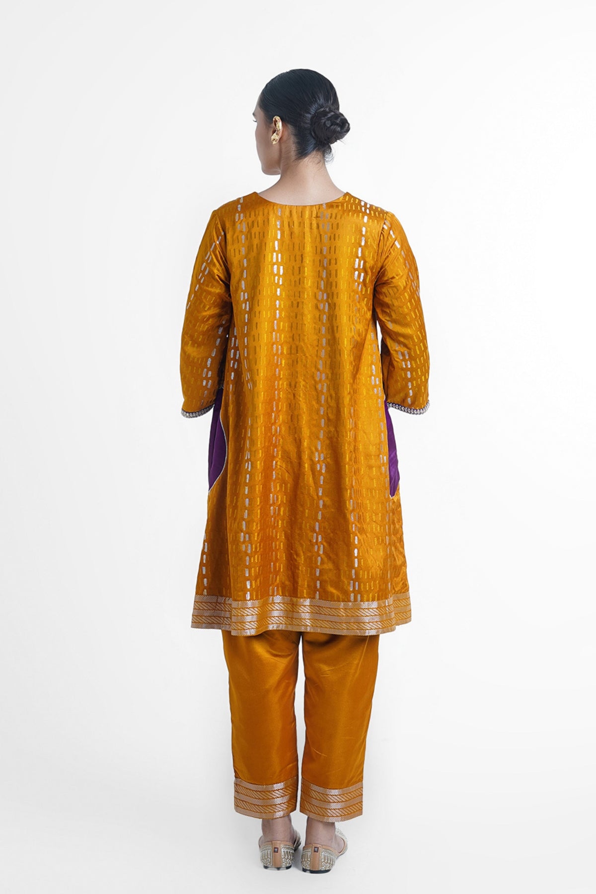 Mustard Raha Kurta Set