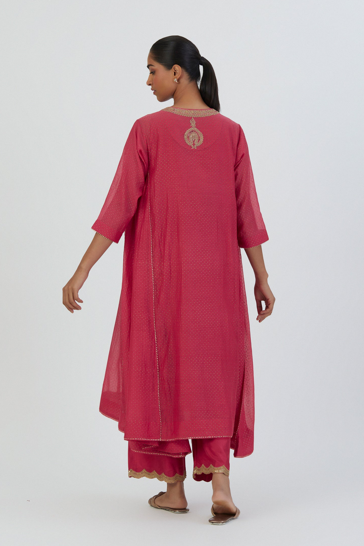 Jaya Coral Kurta and Pant