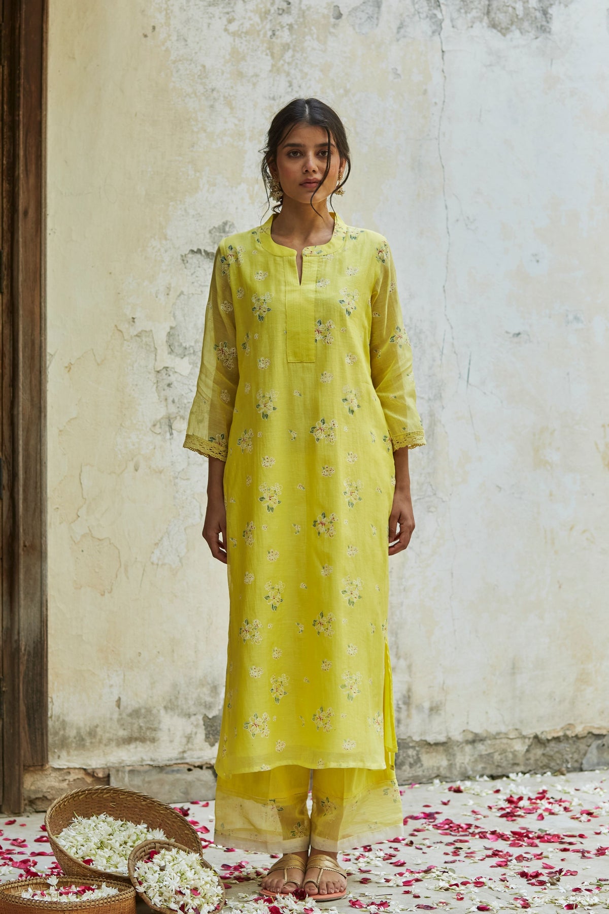 Sunshine Yellow Comfort Kurta Set