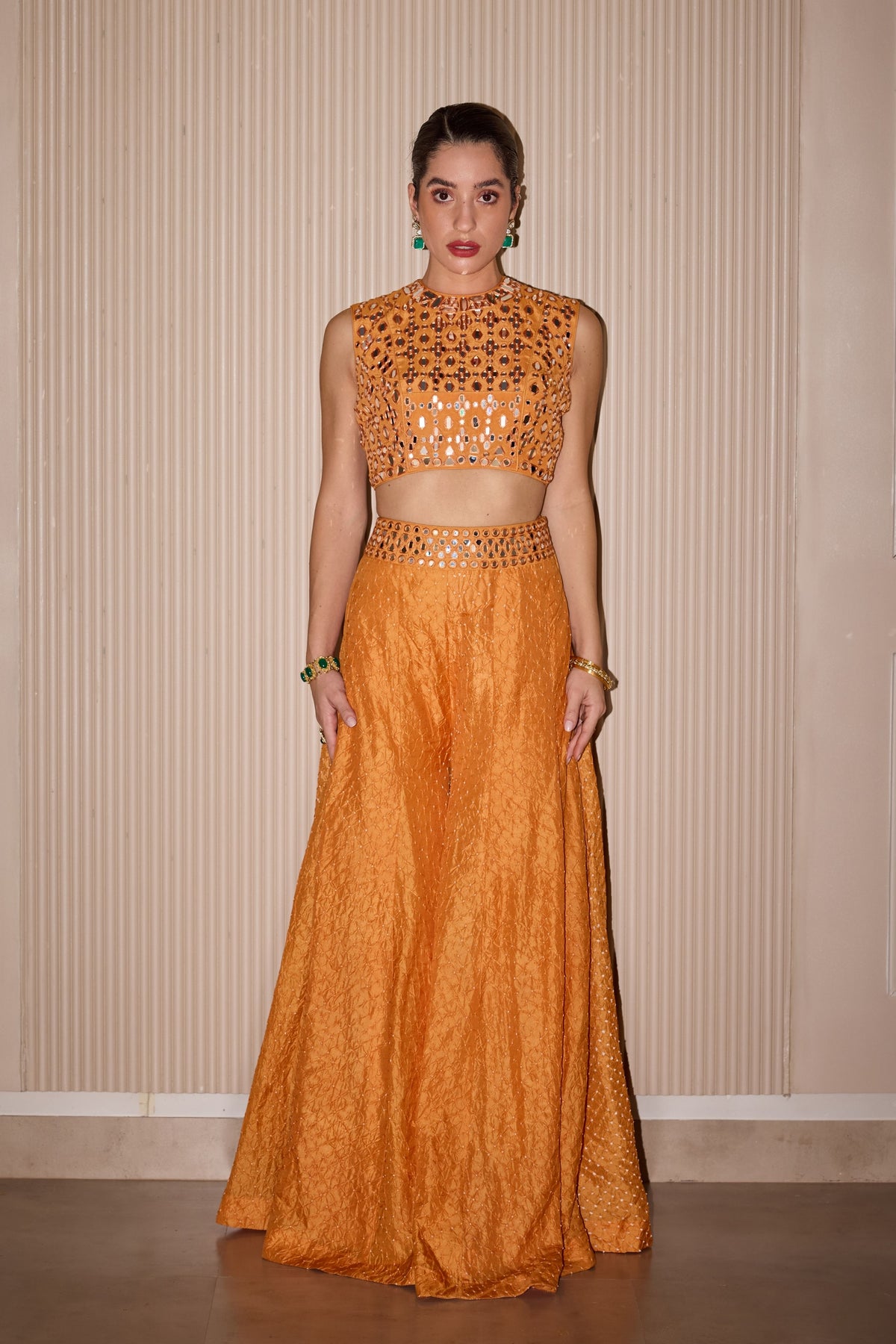 Raidana Bandhani Lehenga Set