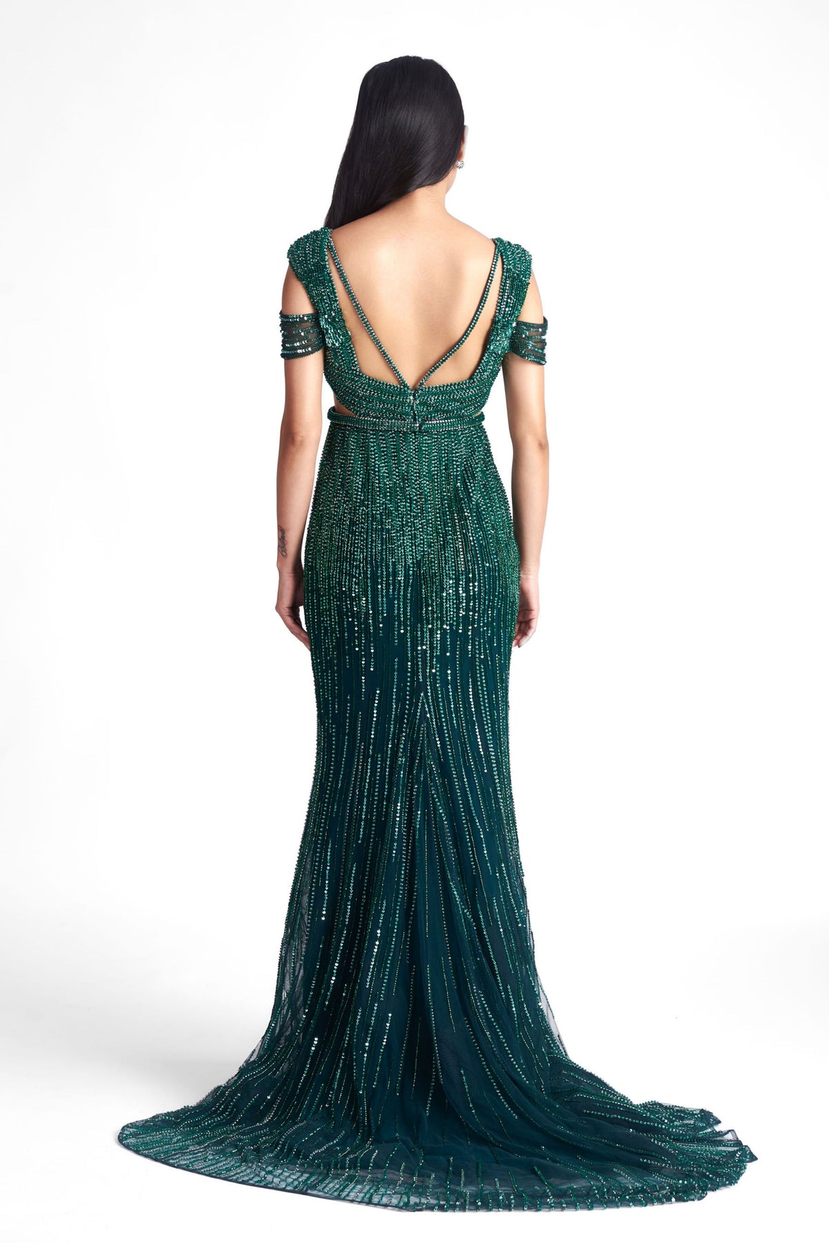 Green Zahara Gown