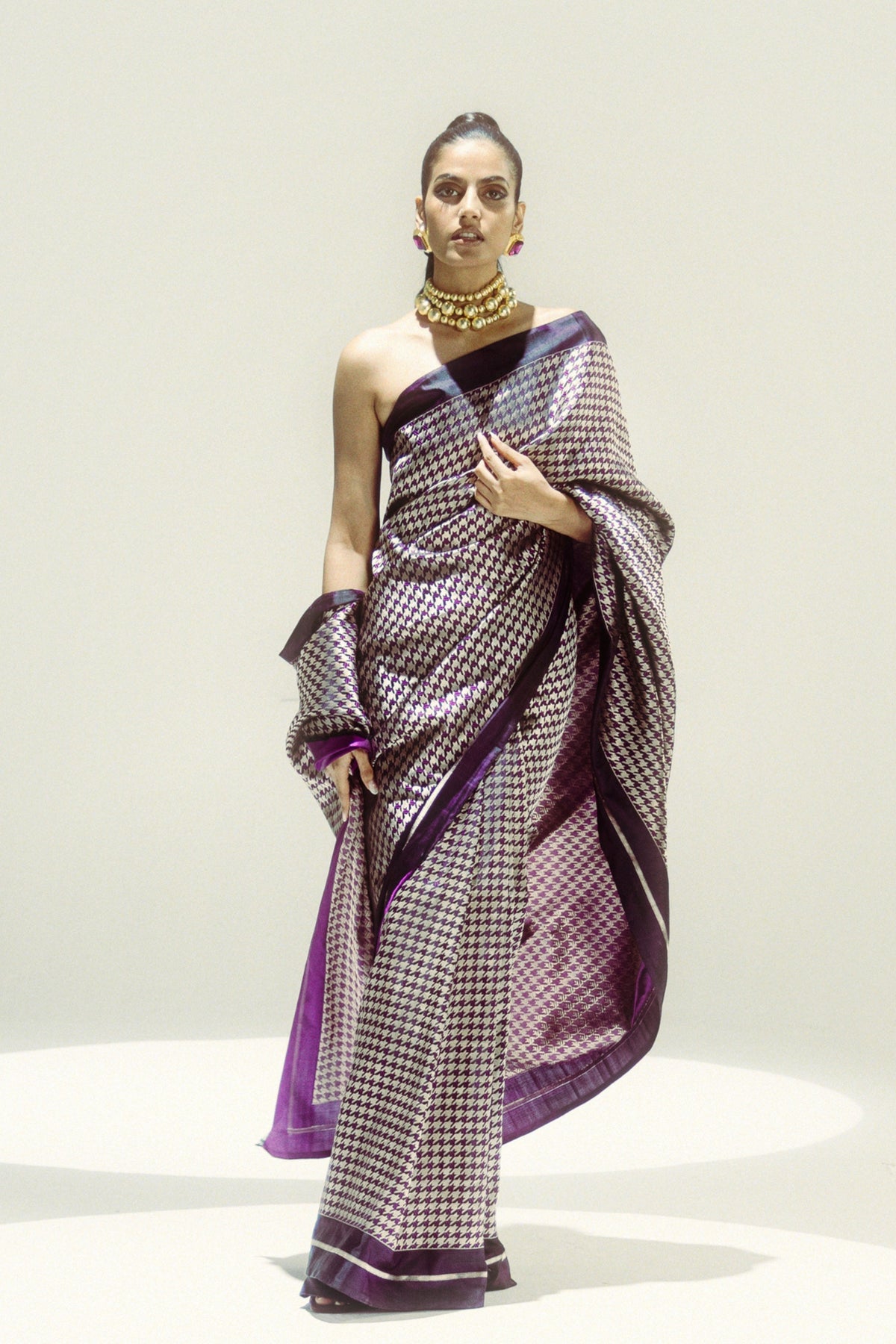 The Midnight Fuzz Saree