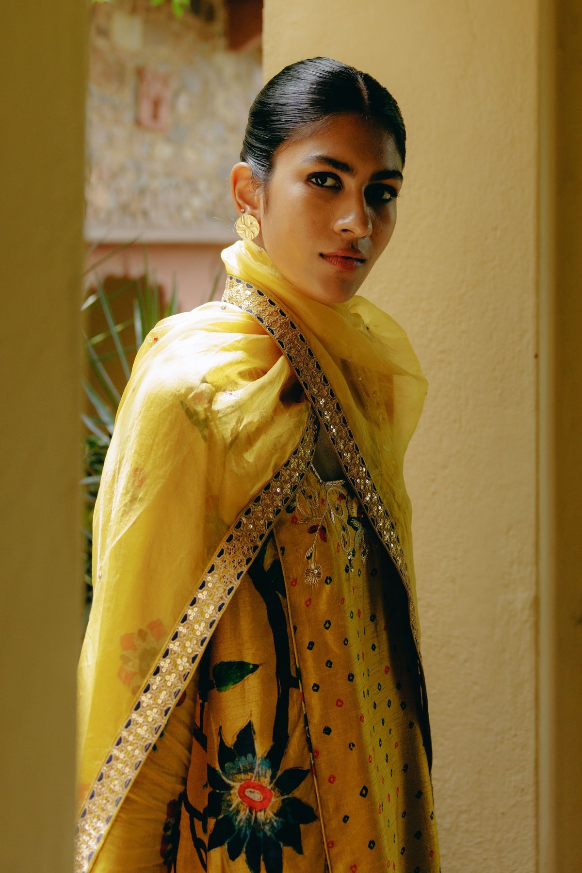 Sunflower Yellow Kurta Set