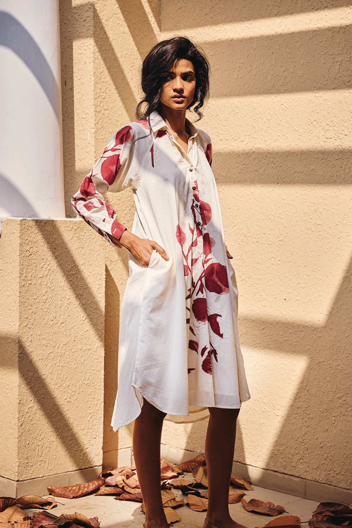 Bloom Shirt Dress