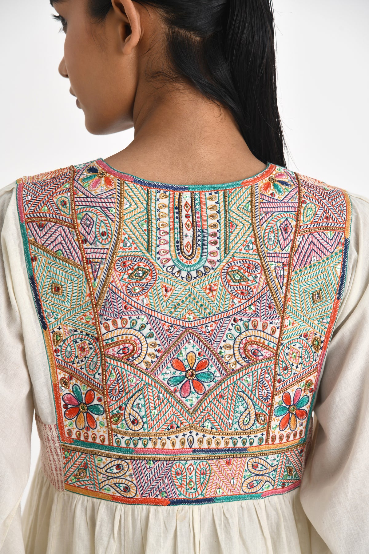 Daphini Embroidered Dress