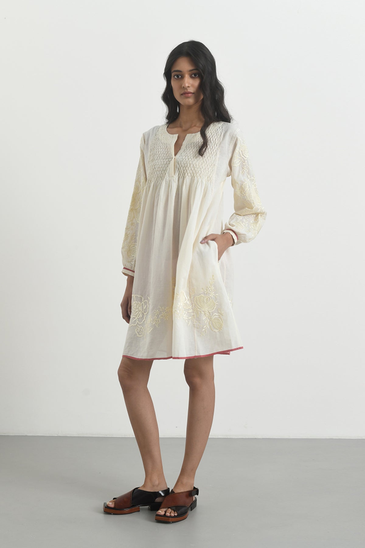 Mestre Embroidered Dress