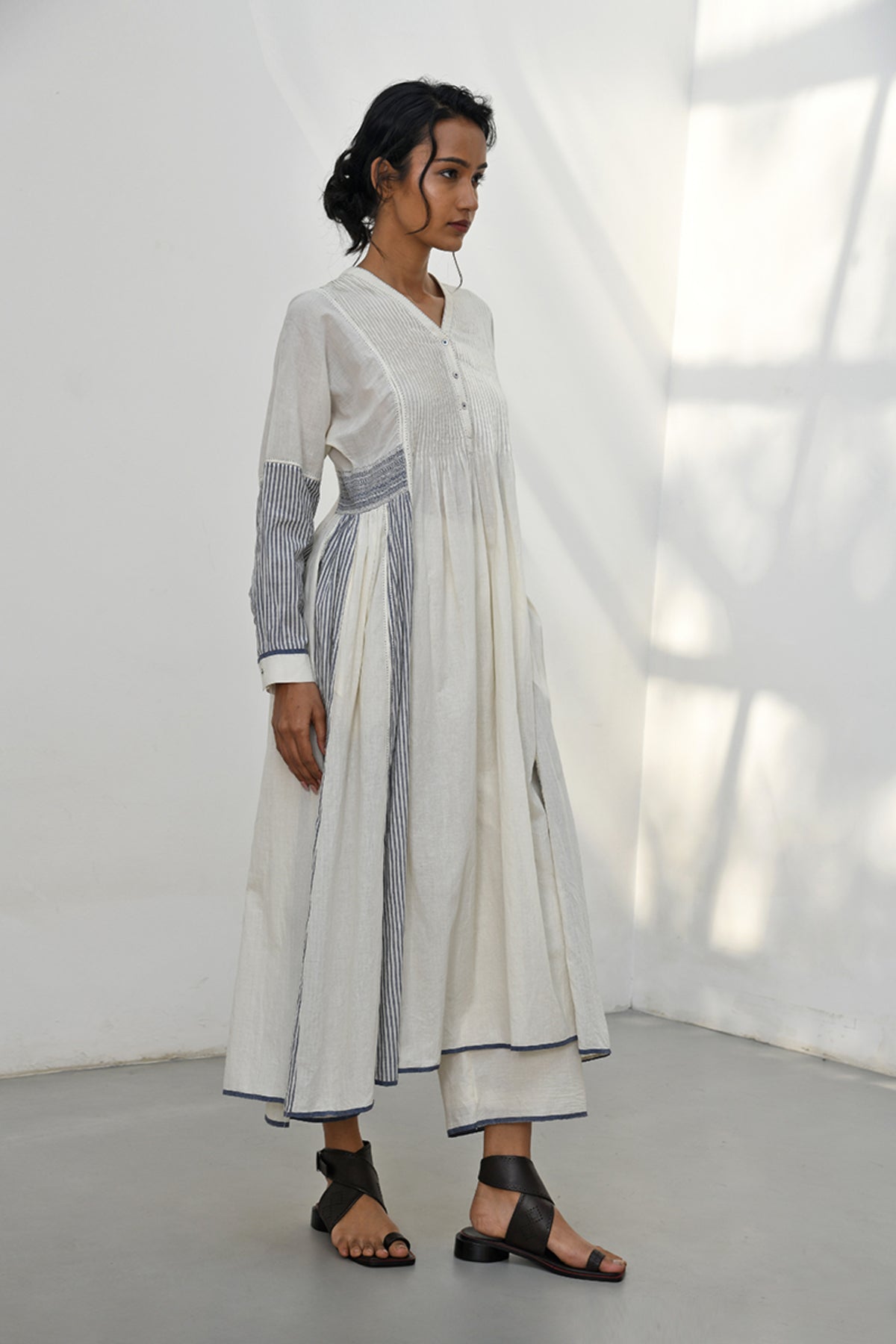 Lesvos Handloom Tunic Dress