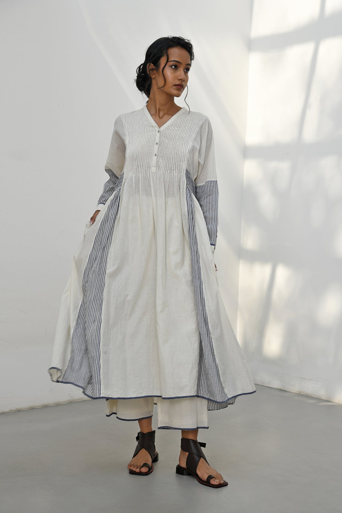 Lesvos Handloom Tunic Dress