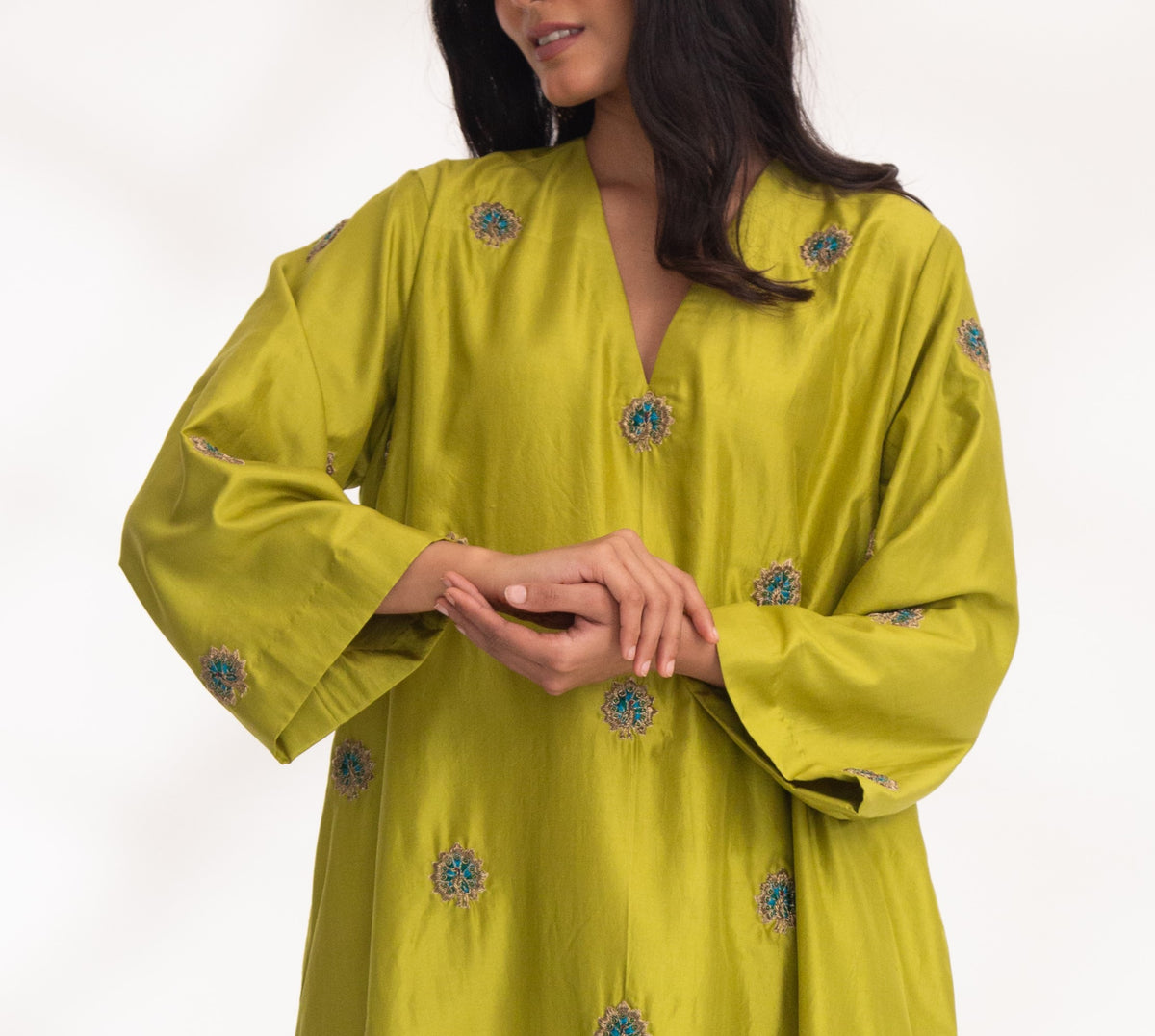 Mango Green Devya Tunic Set