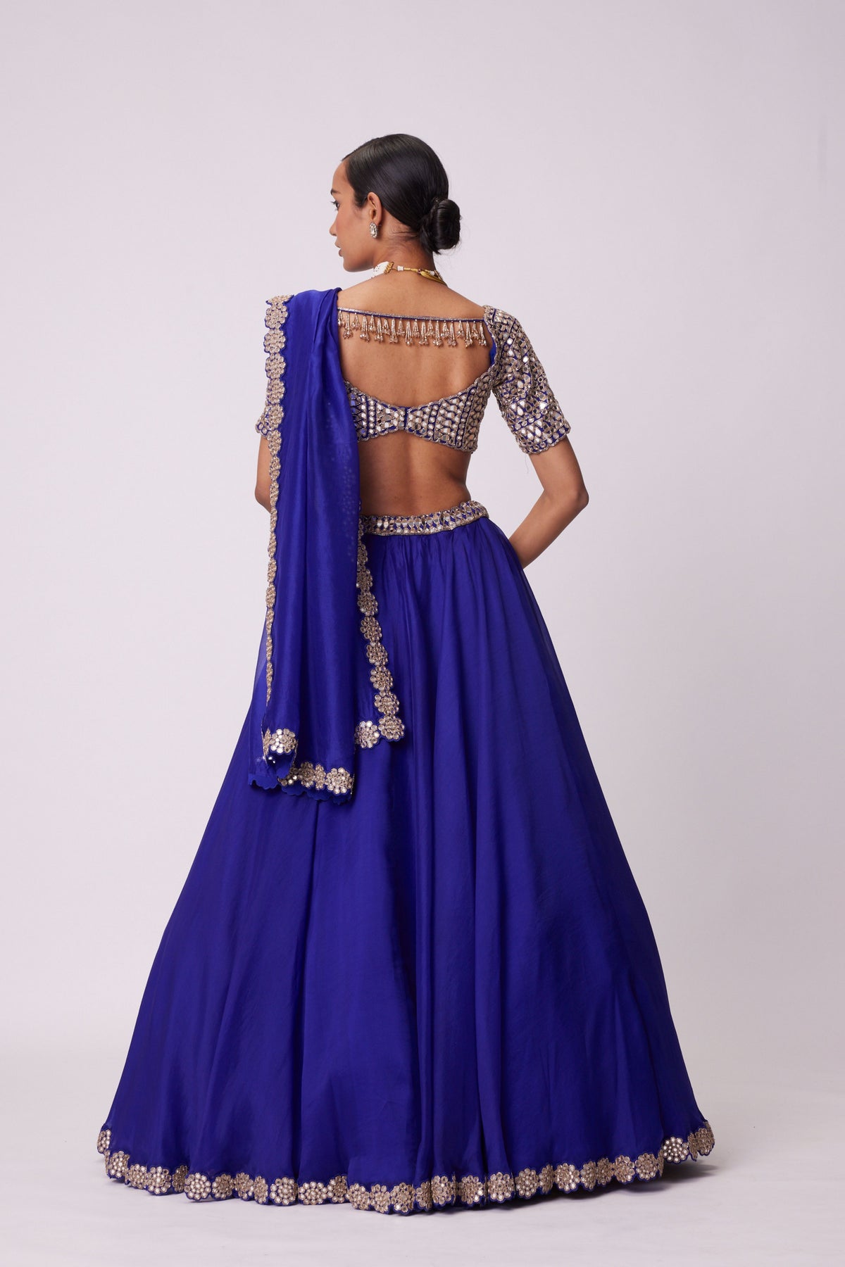 Persian Blue Lehenga Set