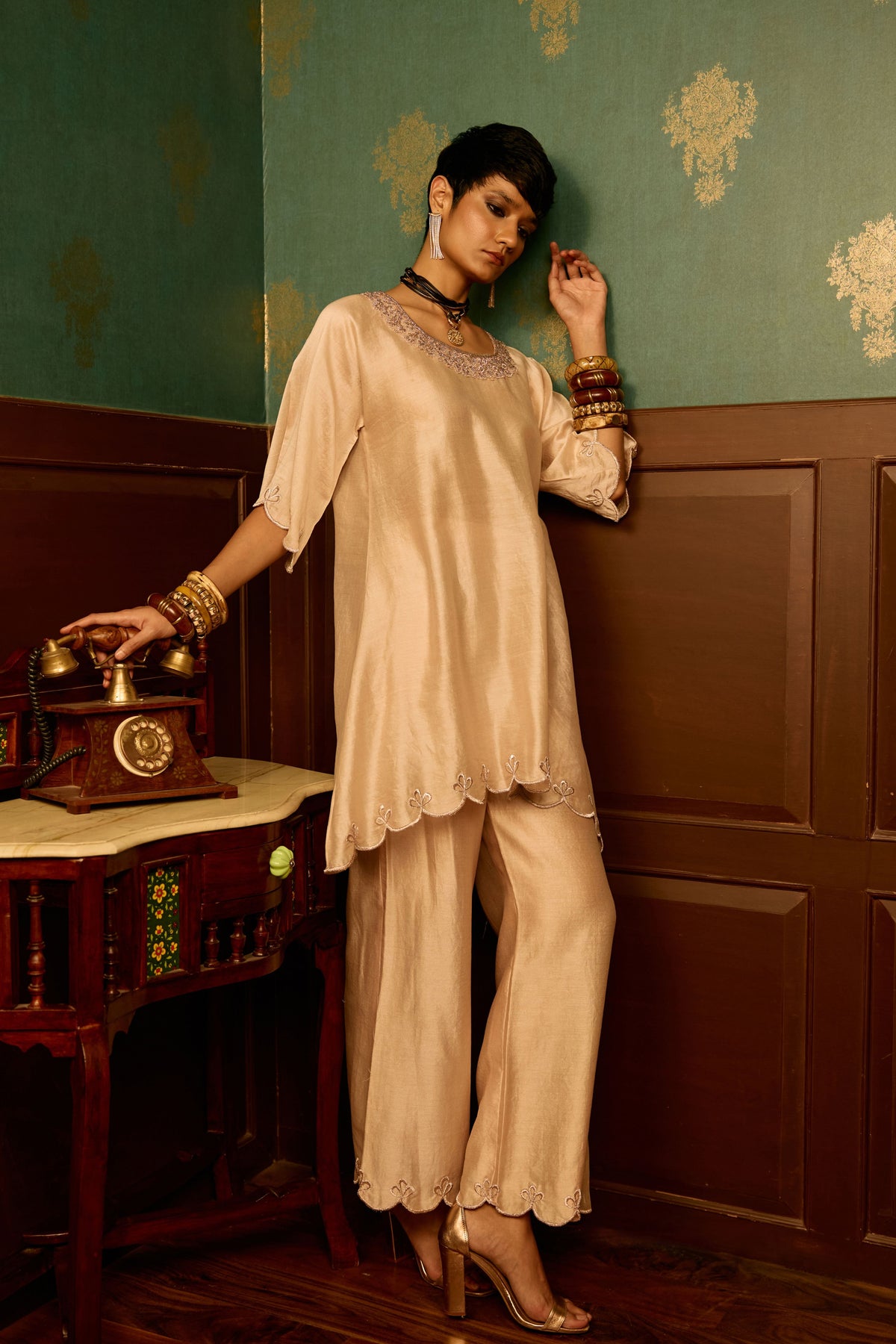 Blush Aura Kurta