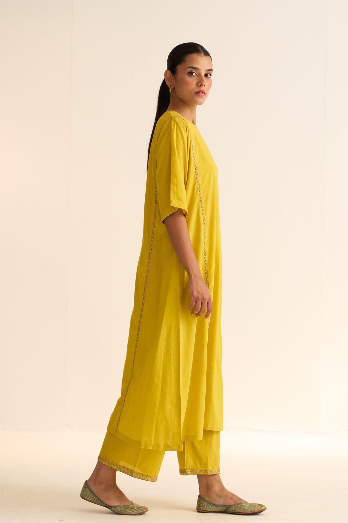 Albela Yellow Kurta