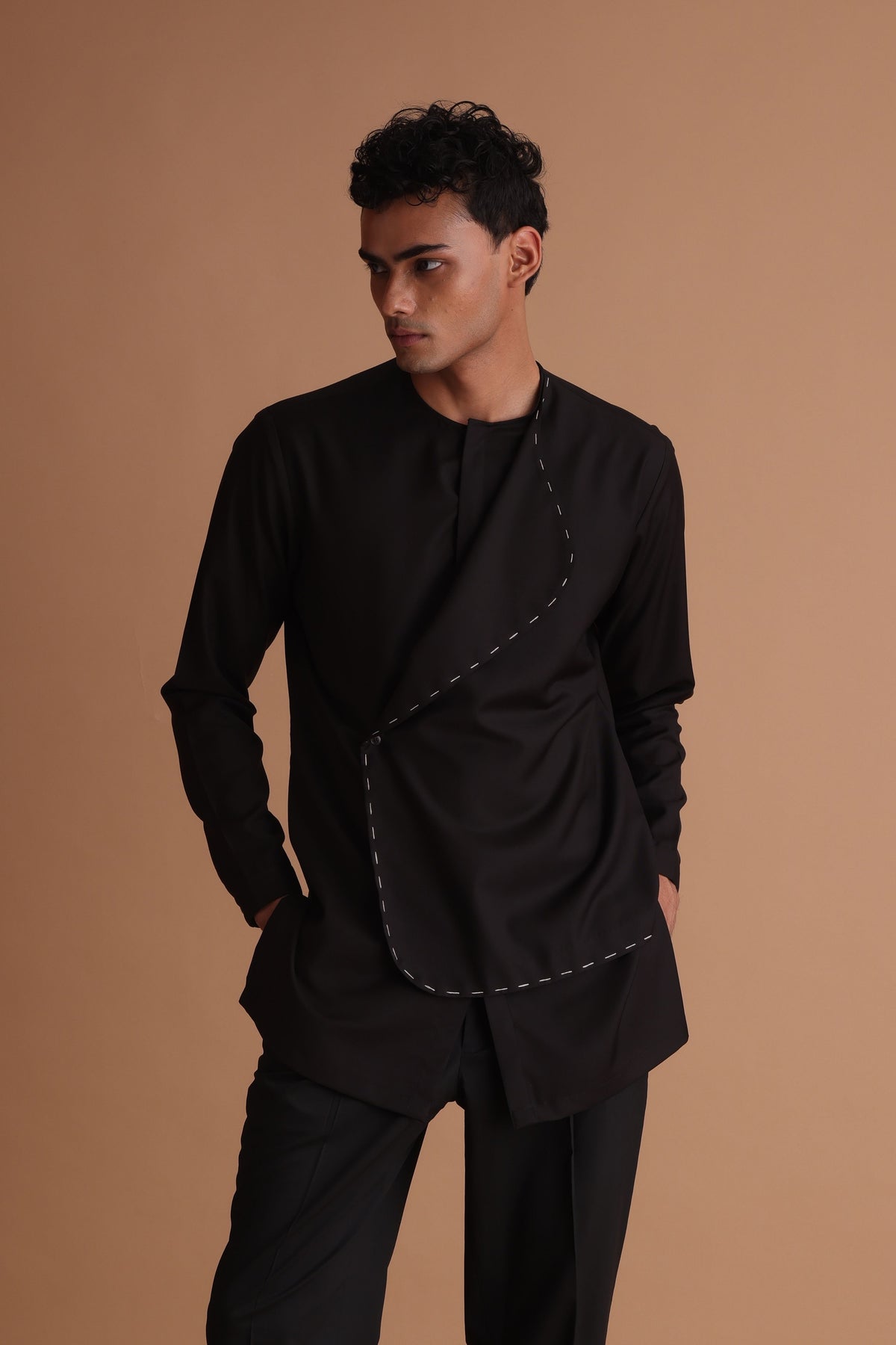 Black Kurta