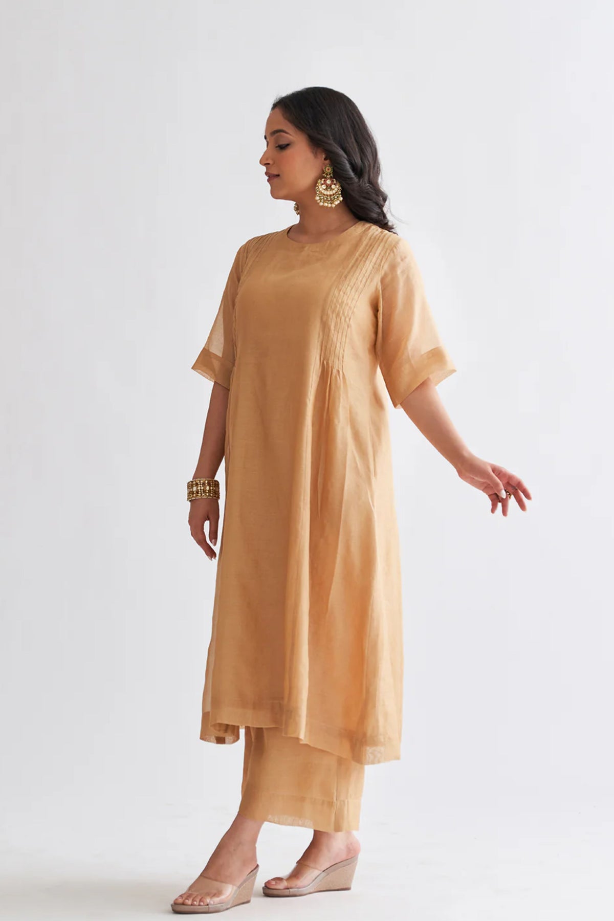 Rich Gold Kurta Set