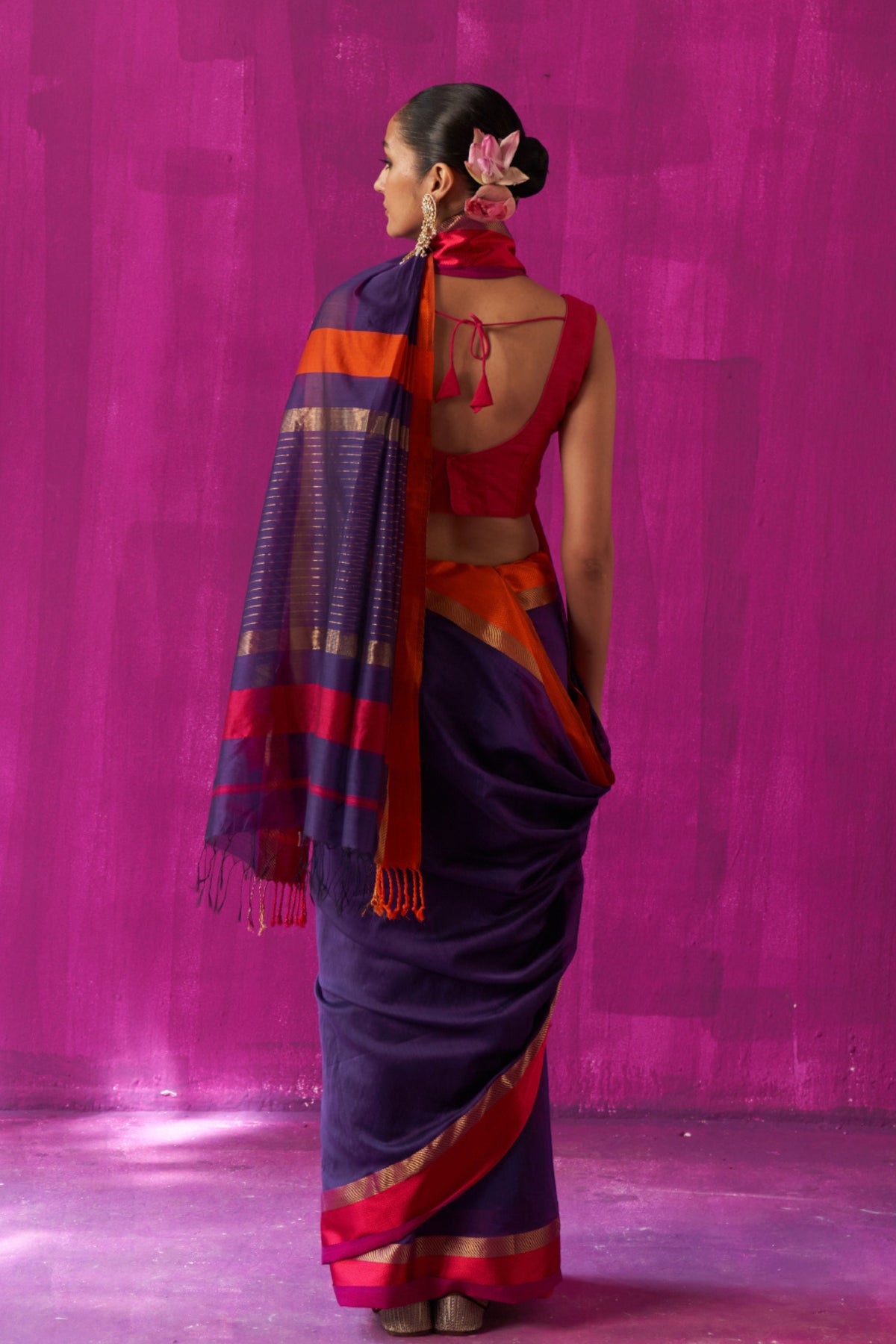 Mohini Purple Saree