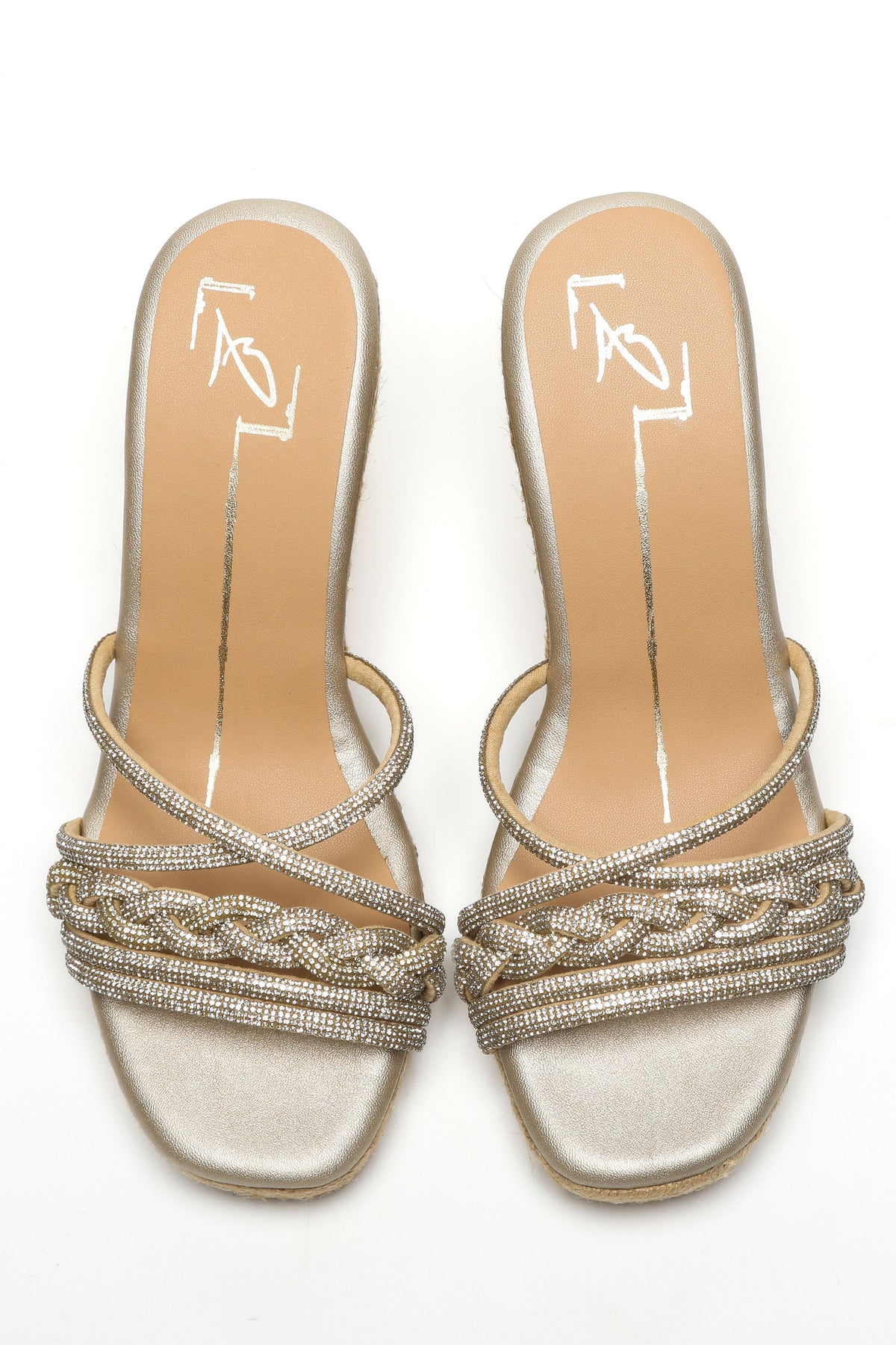 Swarovski Stone Embellished Wedges