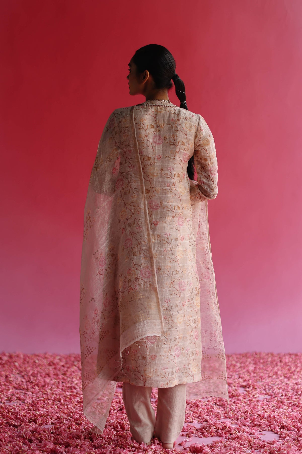 Gulbag Pink Kurta